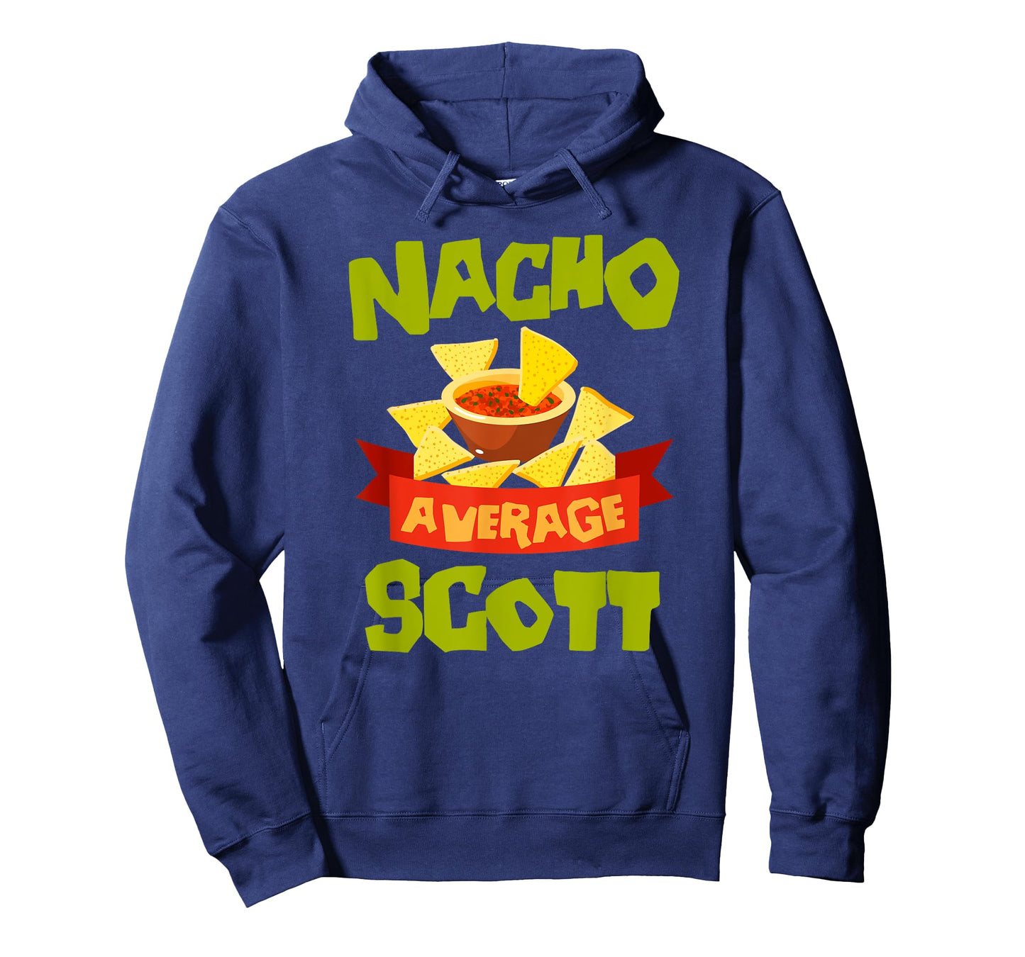NACHO AVERAGE SCOTT Funny Birthday Personalized Name Gift T-Shirt