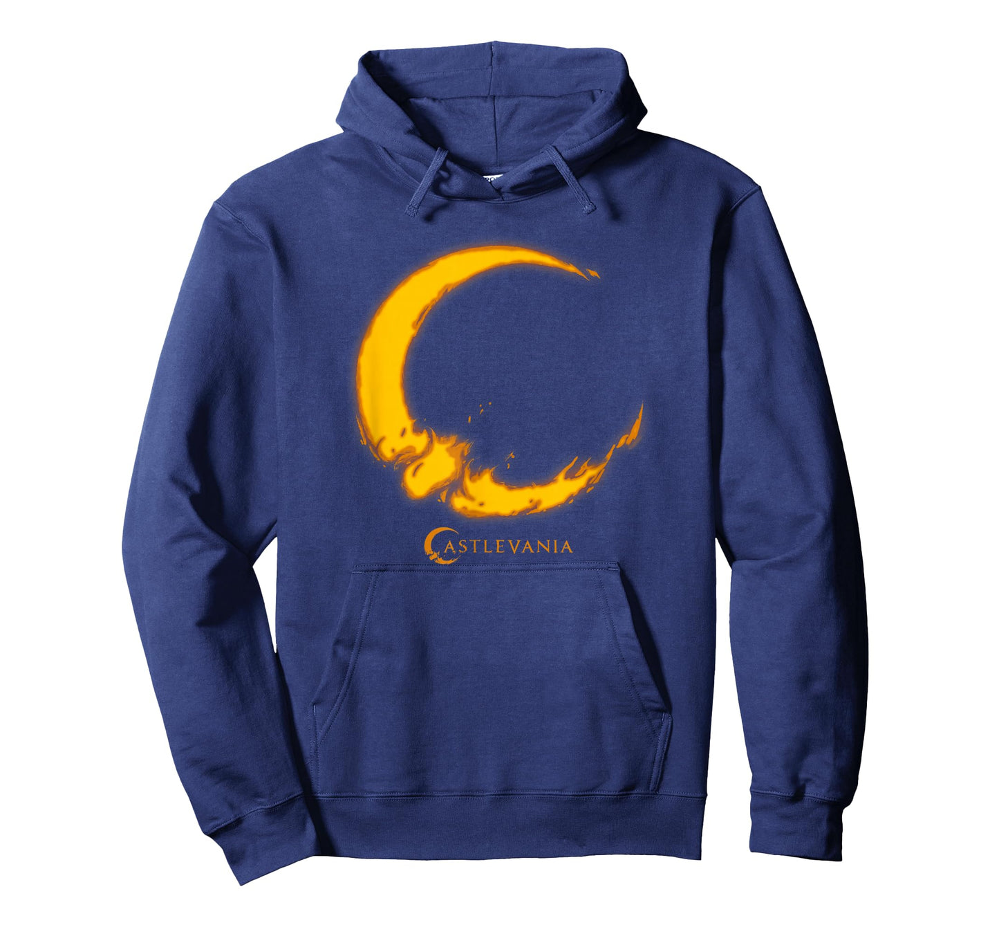 Castlevania Crescent Moon Fire Logo T-Shirt