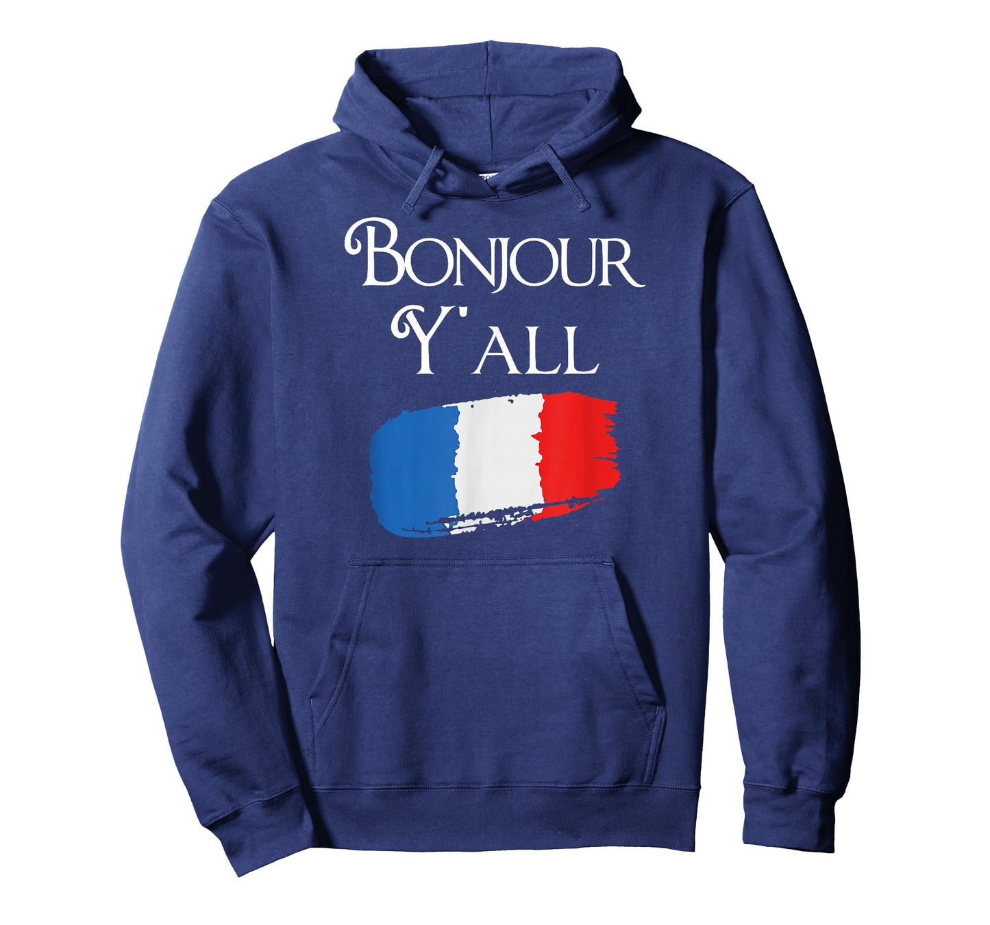 Bonjour Y'all Funny French Flag Shirt France Lover Gift T-Shirt
