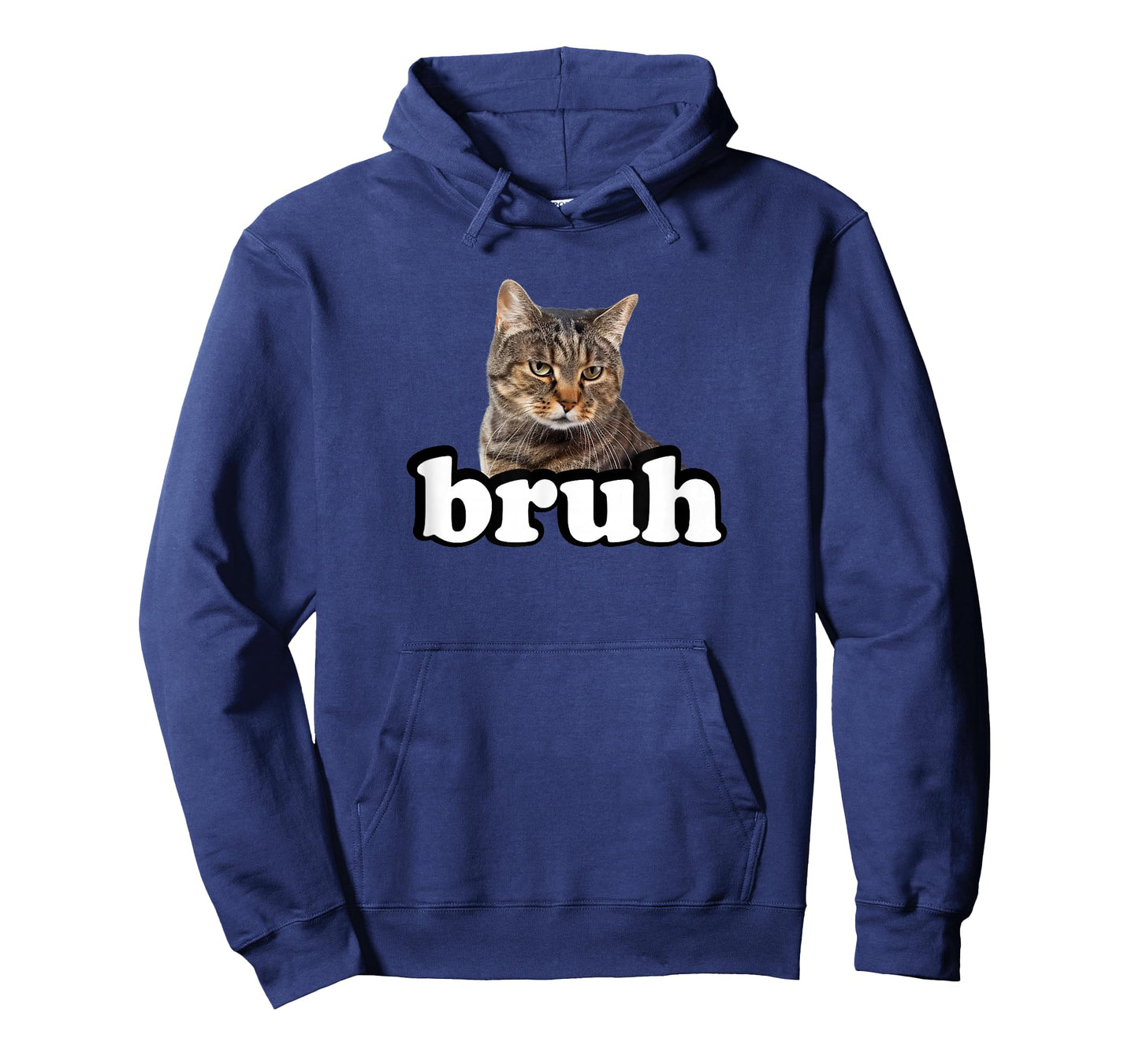 Bruh Kids Brown Tabby Cat Lover T-Shirt