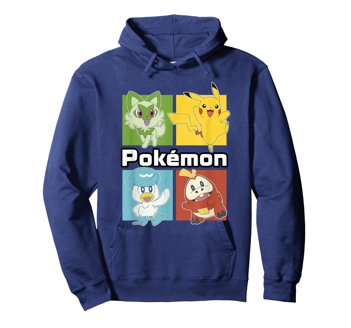 Pokémon Group Shot Starters Boxed Up Portrait T-Shirt
