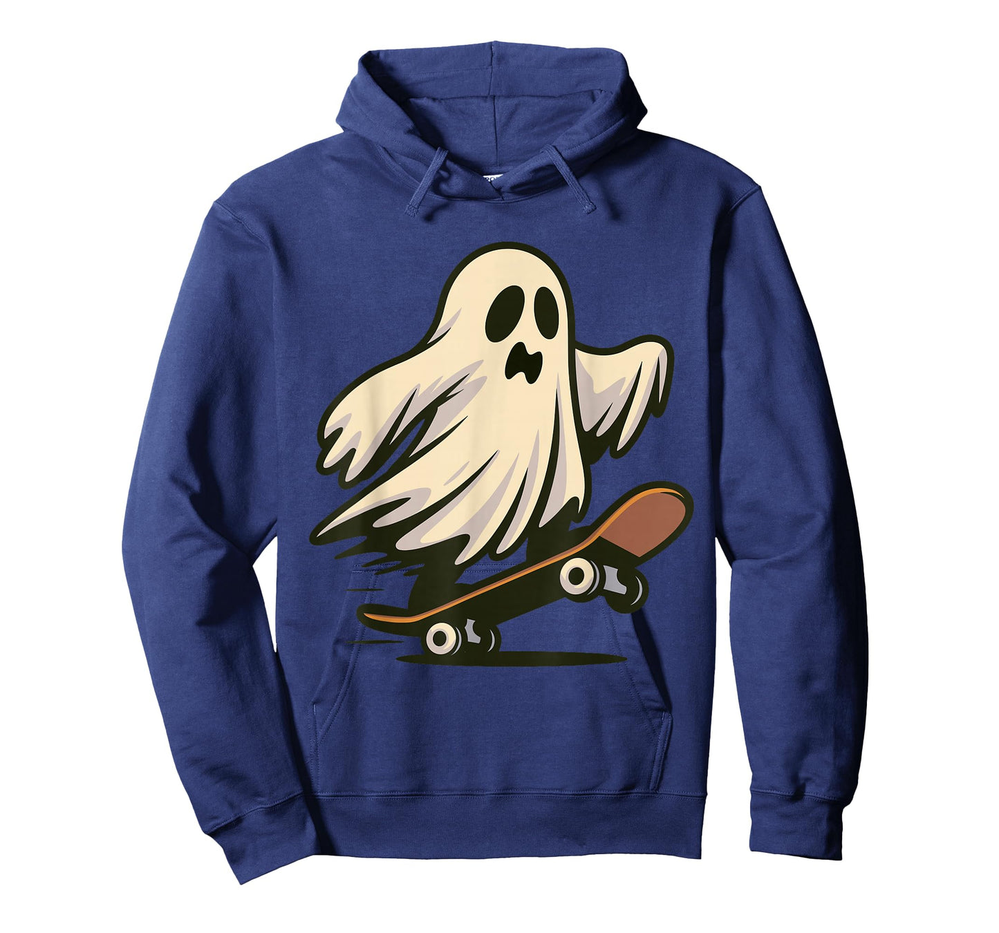 Funny Ghost Skateboard Halloween Skateboarding T-Shirt