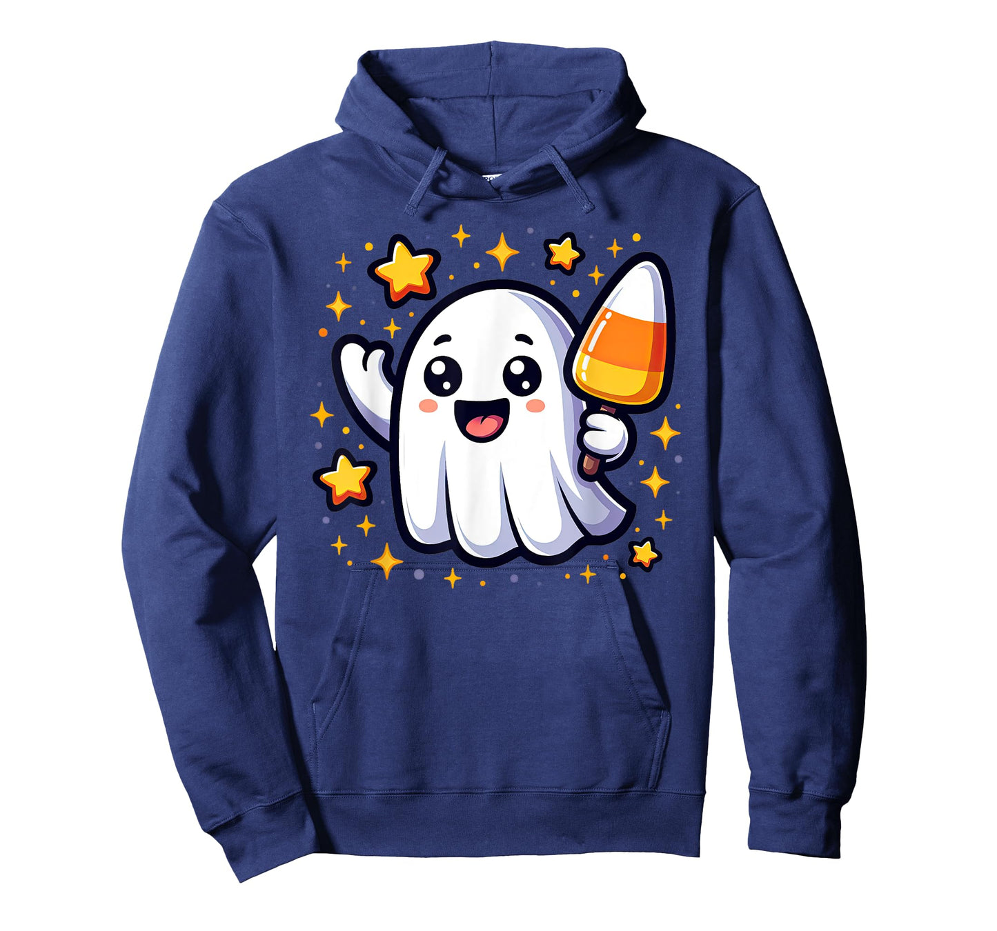Cute Halloween Ghost Candy Corn Kids and Halloween Lovers T-Shirt