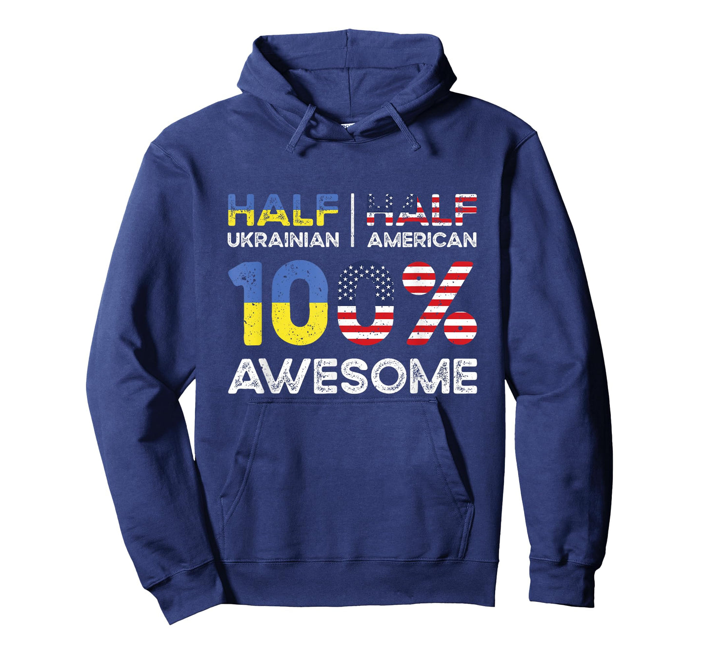 Ukrainian American Patriot USA Grown Ukraine US Flag T-Shirt