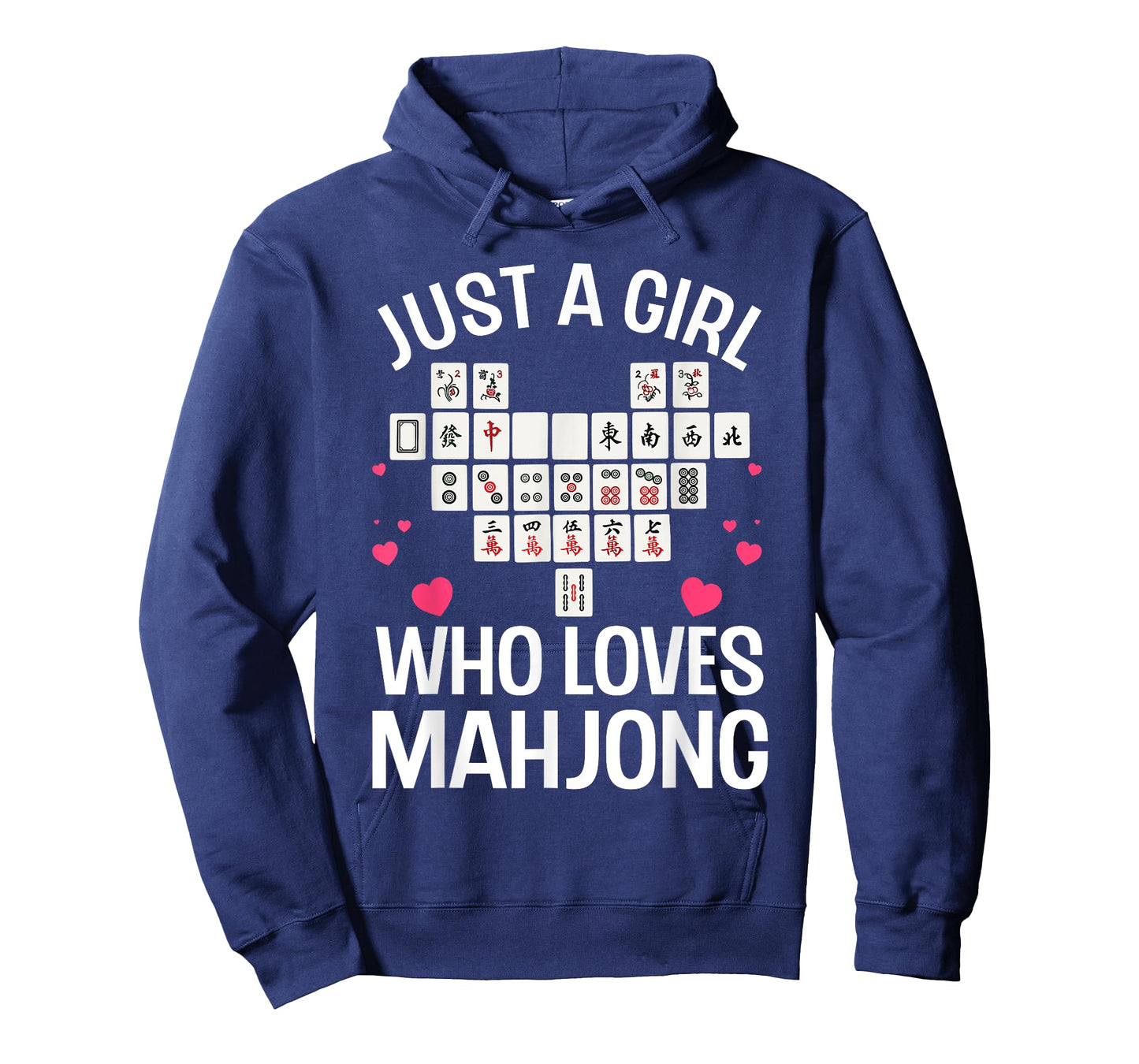 Funny Mahjong Design For Girls Women Chinese Mahjong Players T-Shirt