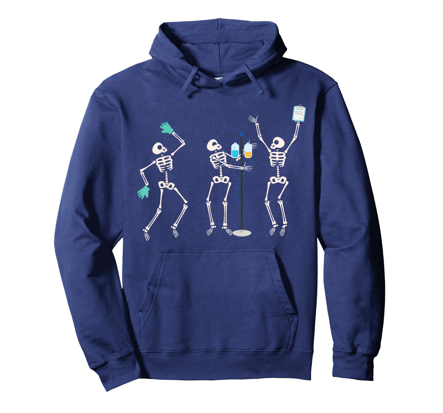 Medical Skeleton Dance Funny Healthcare Halloween Doctor Tee T-Shirt