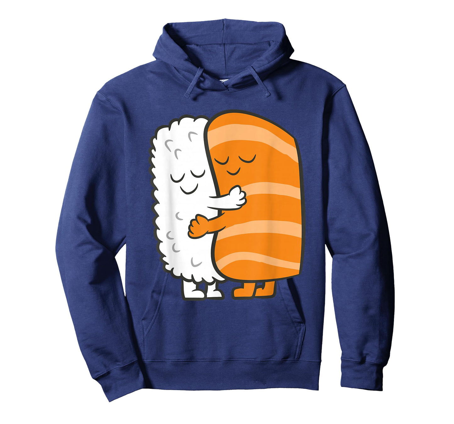 Sushi Hugging Kawaii Sushi Japanese Salmon Hugging Sushi T-Shirt