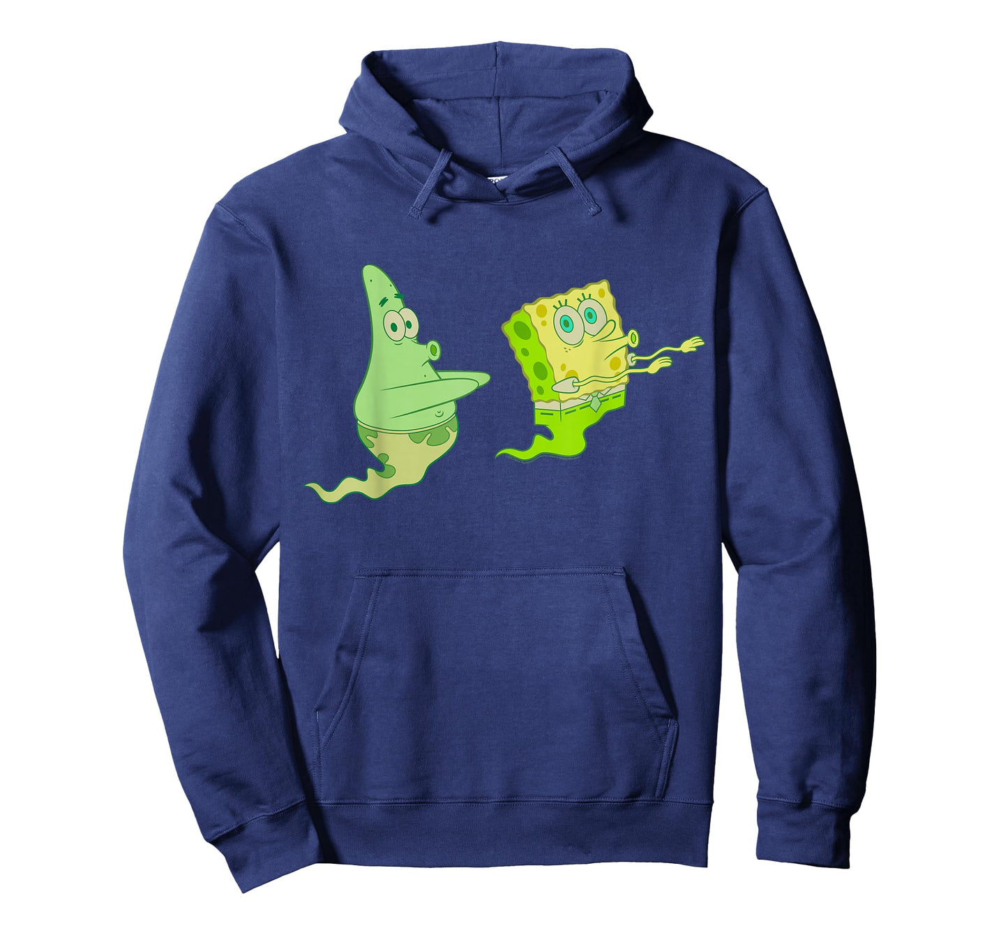 SpongeBob SquarePants Halloween Patrick Star Green Ghost T-Shirt