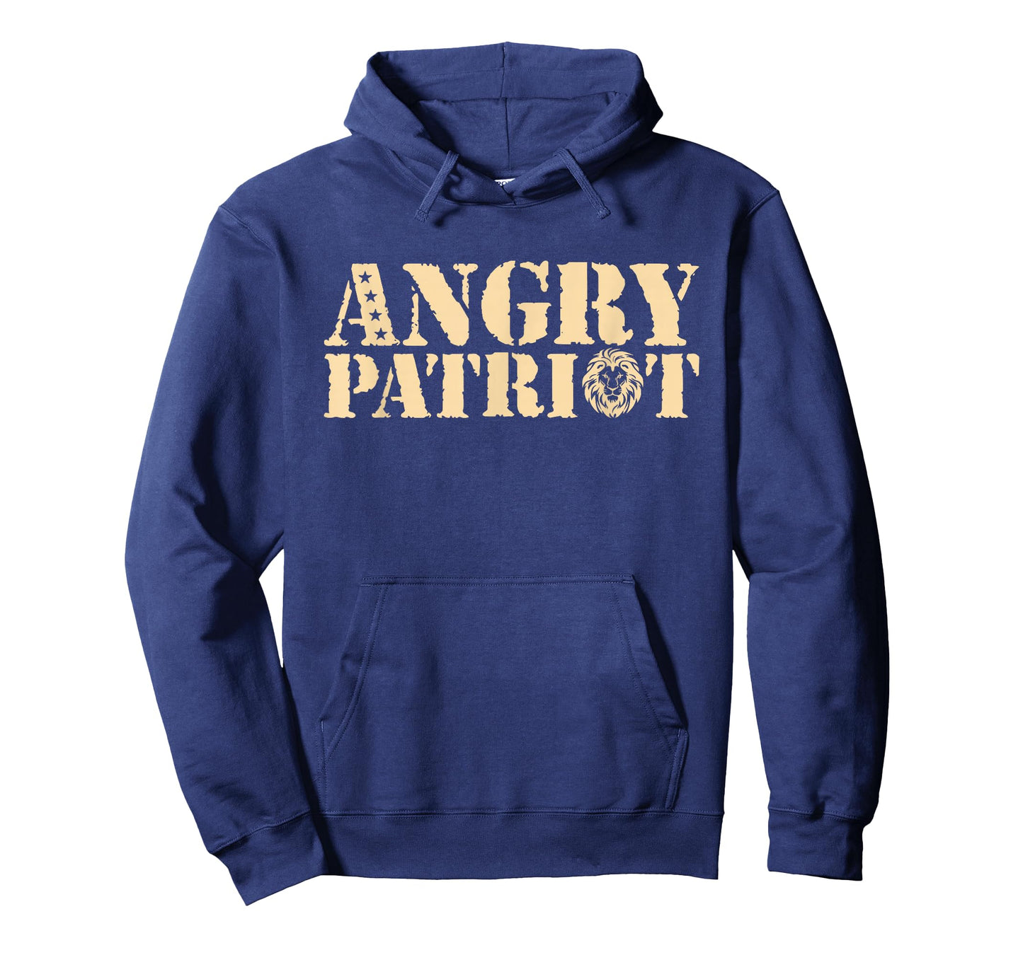 Angry Patriot American Flag US Patriot Design T-Shirt