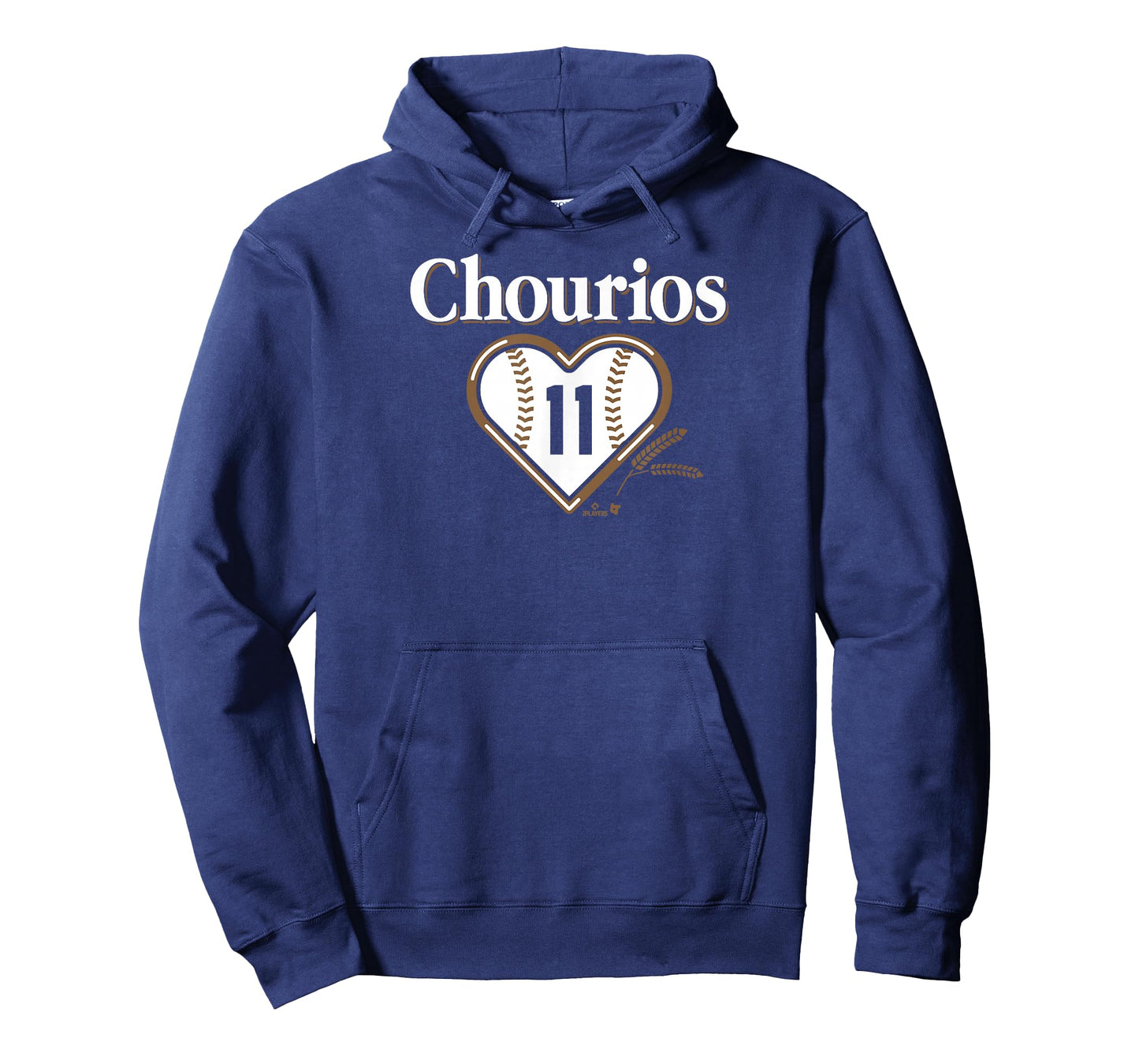 BreakingT - Jackson Chourio Chourios Milwaukee Baseball T-Shirt - Blue, Small, Unisex, Short Sleeve, Classic Fit, Polyester, Baseball Fans, Milwaukee Fans