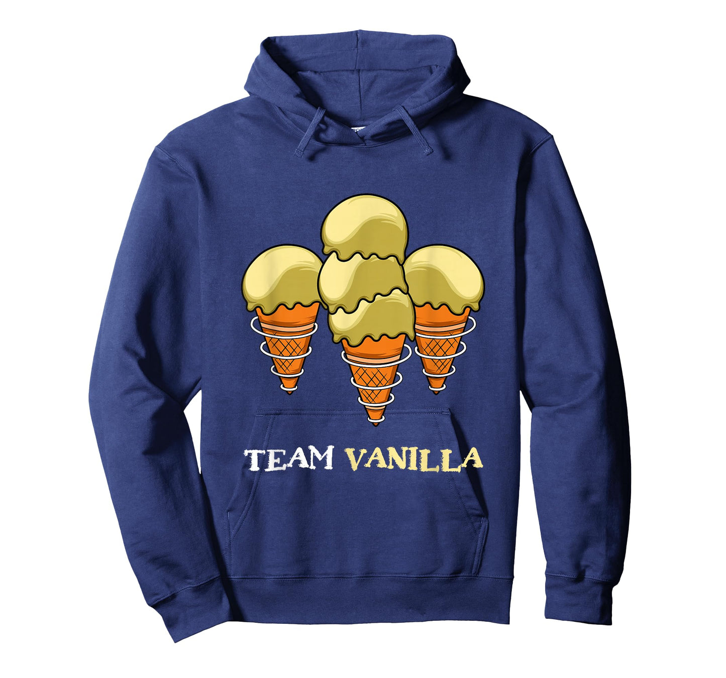 Team Vanilla Ice Cream Lovers. T-Shirt