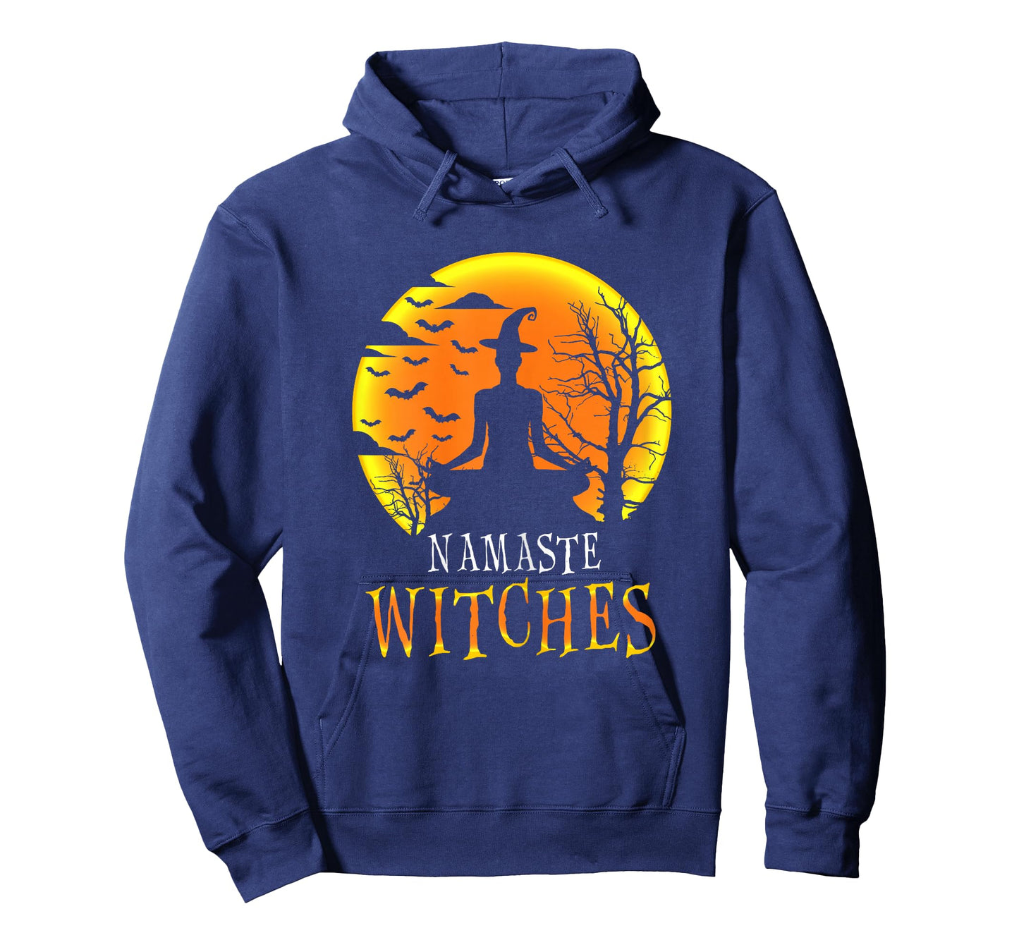 Yoga Funny Namaste Witches Halloween Girls Women Gift T-Shirt