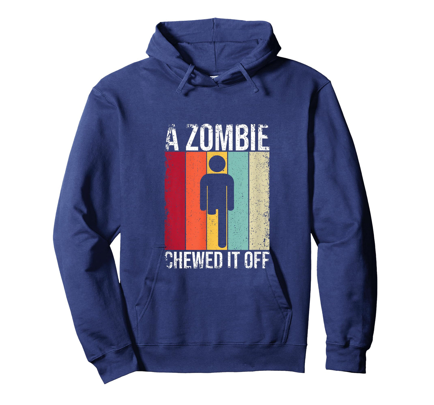 A Zombie Chewed It Off Funny Amputated Leg Amputee T-Shirt