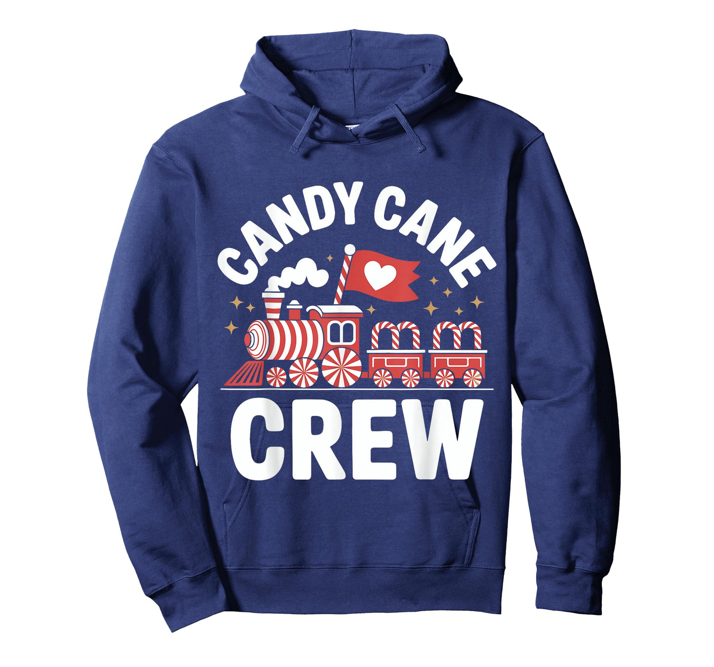 Candy Cane Crew Peppermint Train Men Women Kids Family T-Shirt