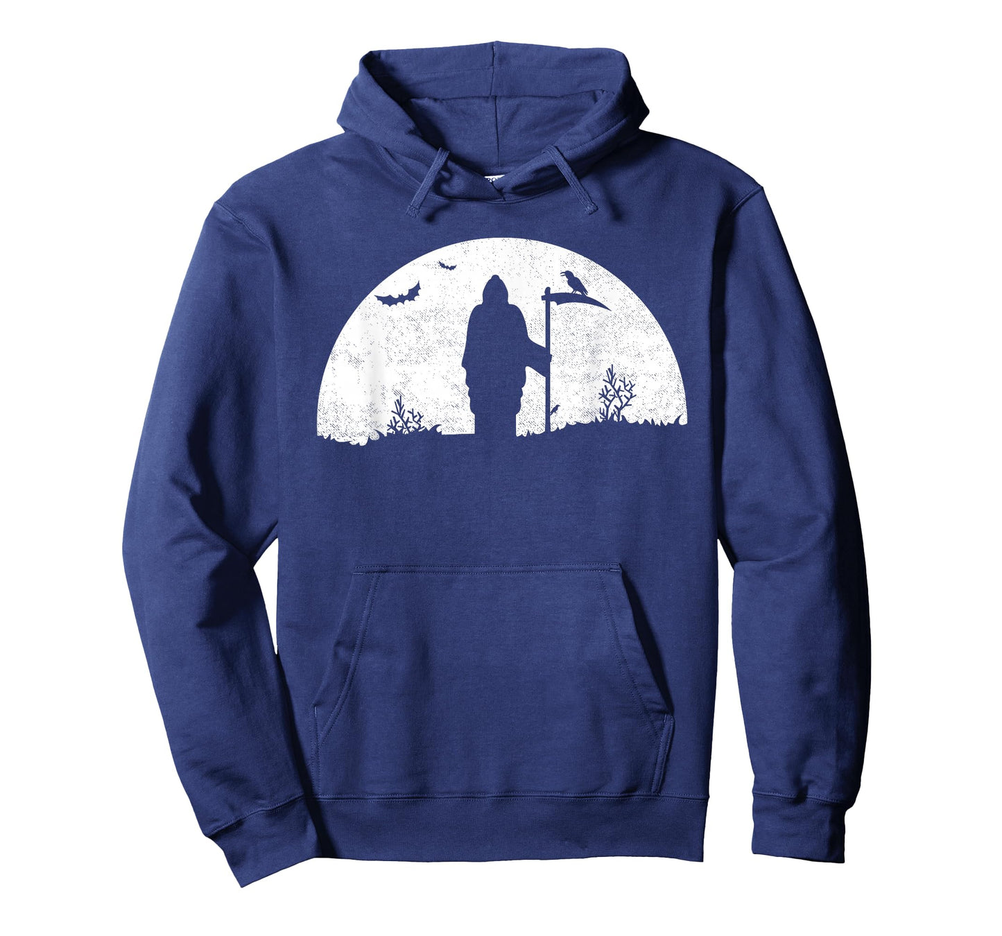 Death Grim Reaper Graphic T Shirt Distressed Vintage Look T-Shirt