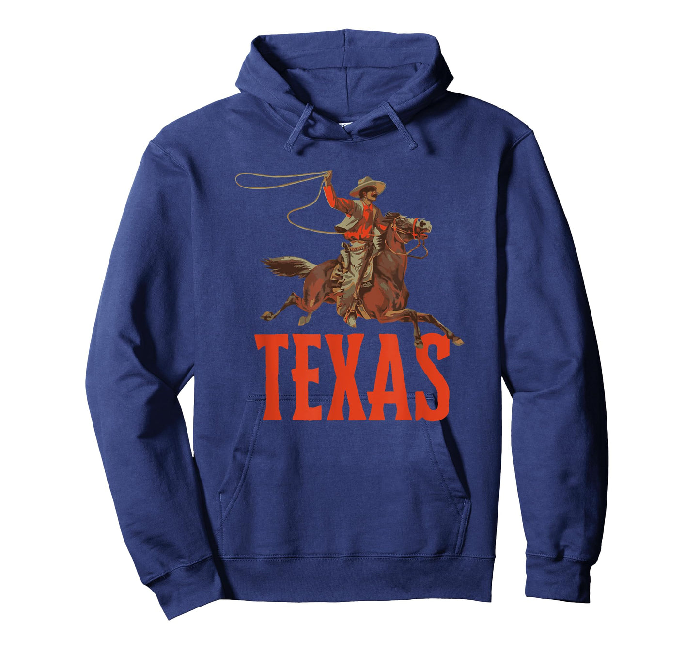 Texas Retro Roping Cowboy Vintage Graphic T-Shirt
