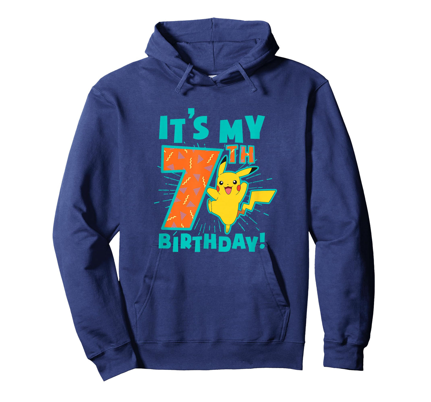 Pokémon Pikachu My 7th Birthday Awesome Celebration T-Shirt