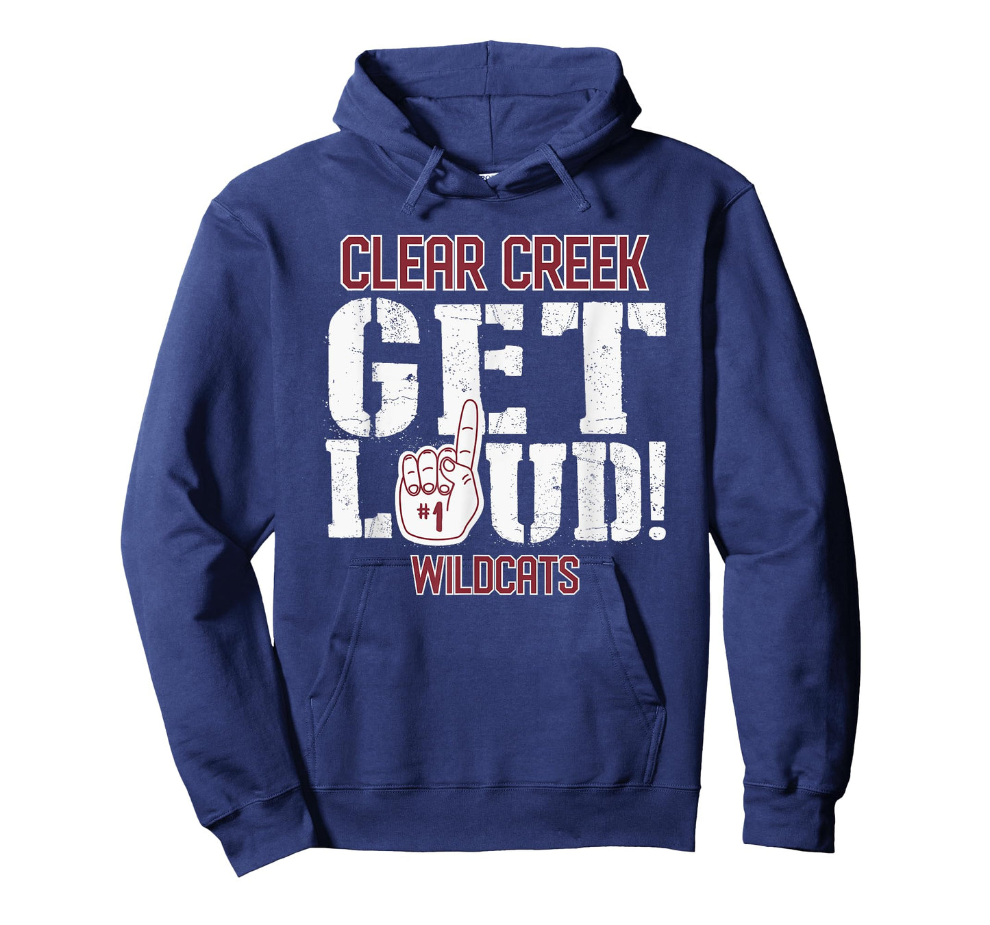 Clear Creek High School GET LOUD Wildcats T-Shirt