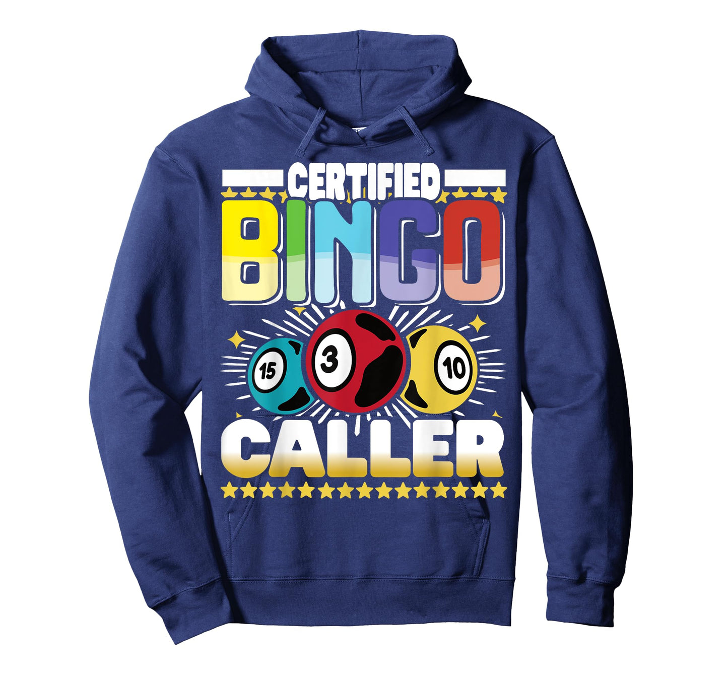 Certified Bingo Caller - Bingo Player Gambling - Bingo T-Shirt