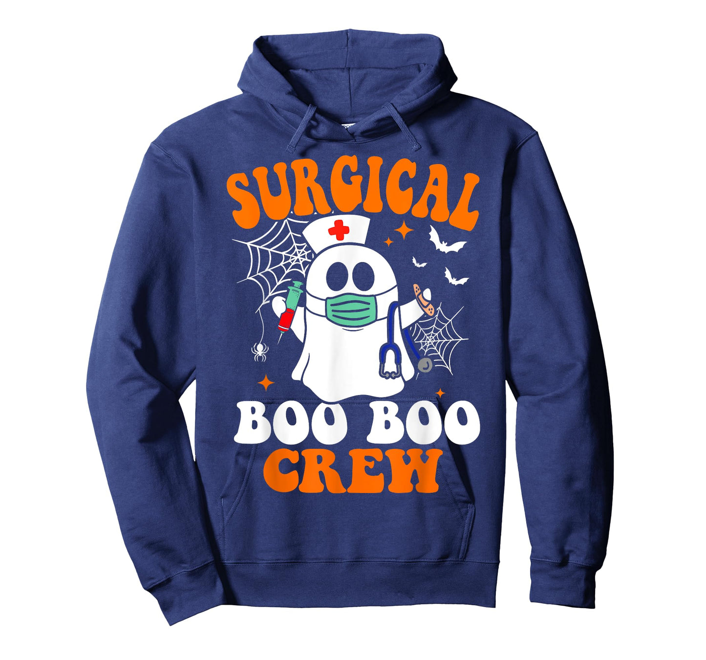 Halloween Surgery Nurse Costume Surgical Boo Crew Nurse T-Shirt