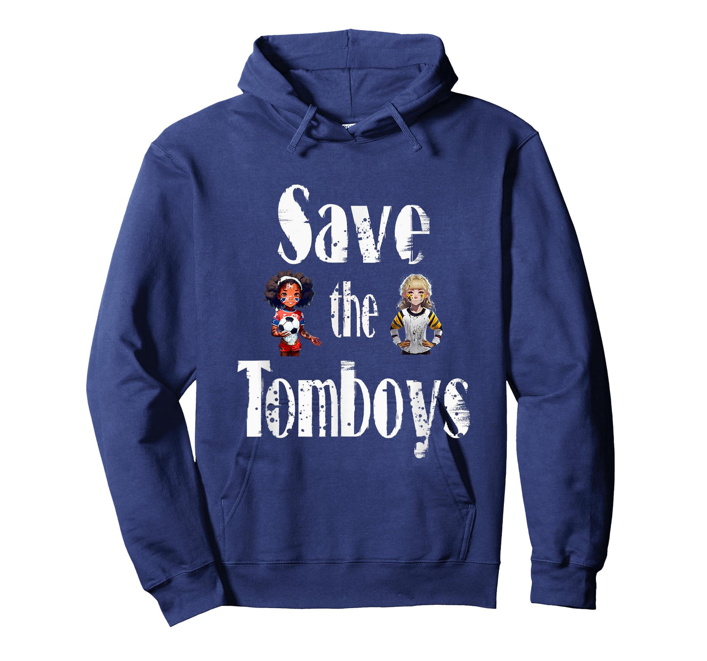 Save The Tomboys Girl Power Awareness T-Shirt