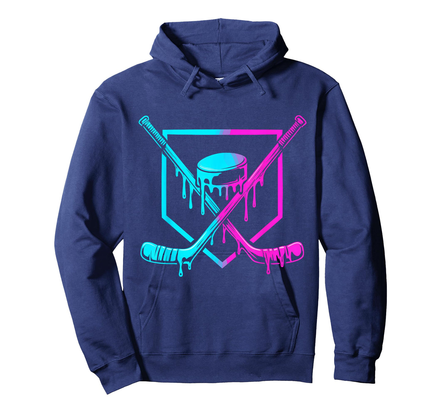 Hockey Drip for Boys Ice Cream Drip Youth Boys Hockey Kids T-Shirt