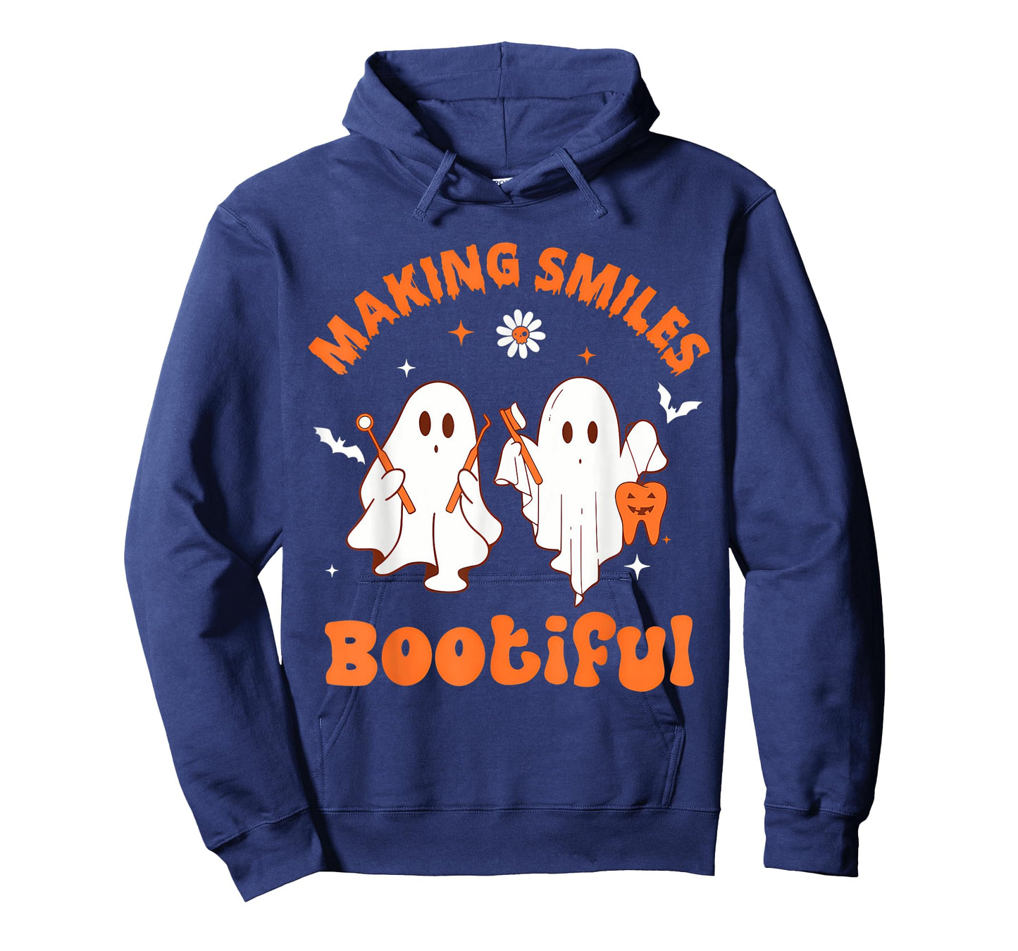 Making Smiles Bootiful Funny Ghost Dentist Halloween Dental T-Shirt