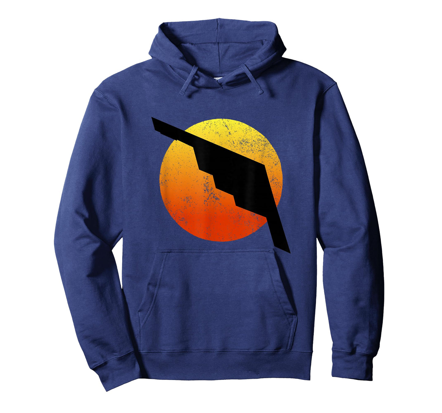B-2 Bomber Silhouette Sunset Military Airplane Stealth B2 T-Shirt