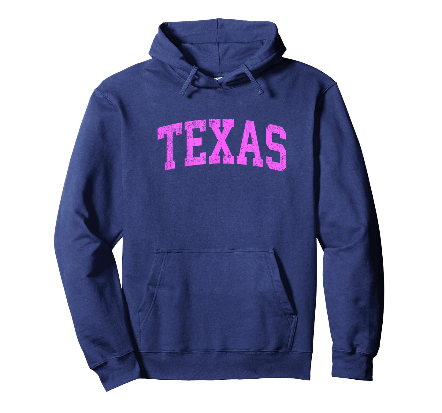 Texas TX Vintage Athletic Sports Pink Design T-Shirt