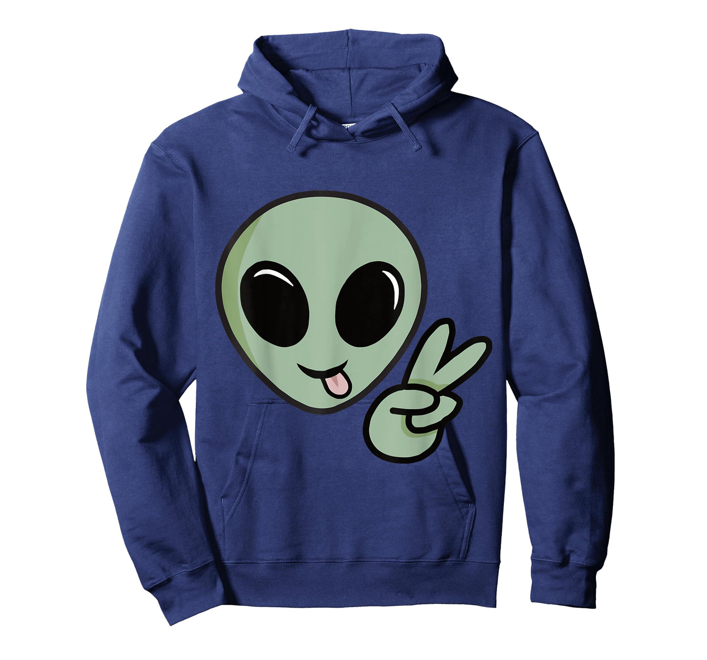 Cute Alien Peace Sign T-Shirt