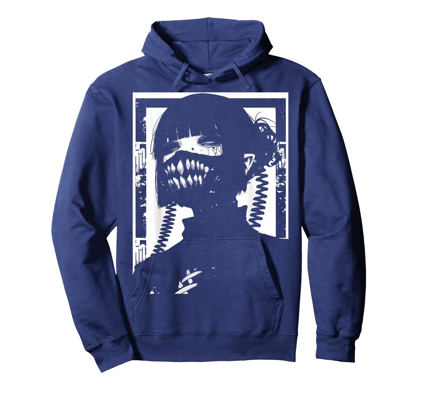 Horror Techwear Ghoul Girl Cybergoth Gothic Anime Manga T-Shirt