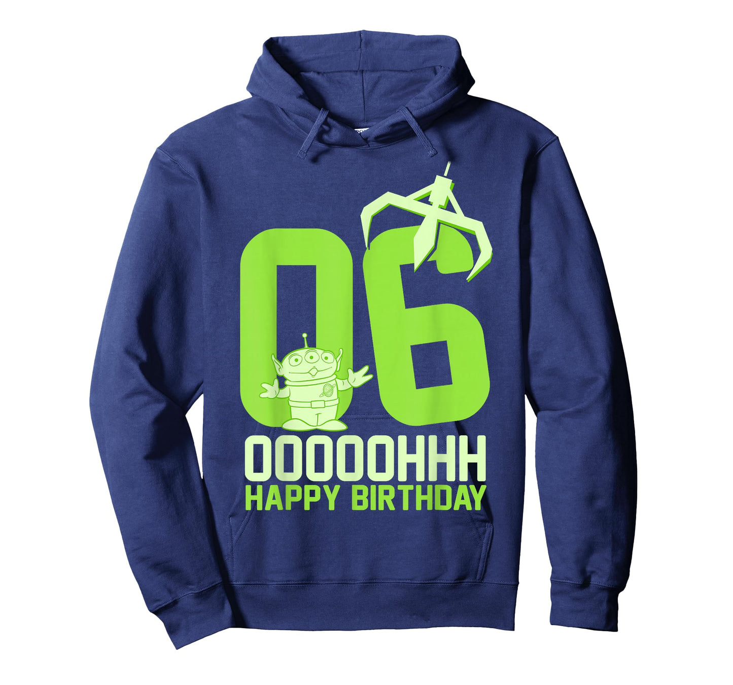 Disney Pixar Toy Story Alien OOOOH Happy 6th Birthday T-Shirt