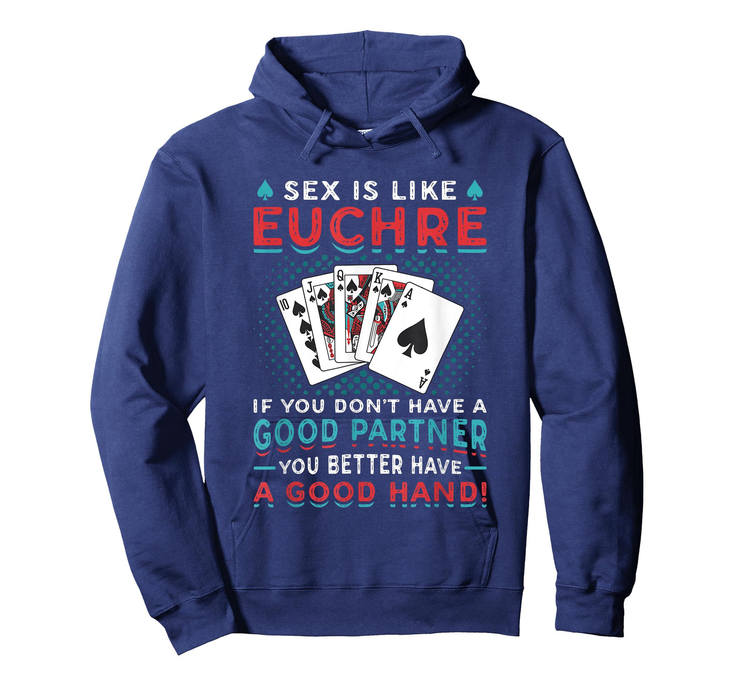 Euchre Partner Good Hand Funny Euchre Player T-Shirt