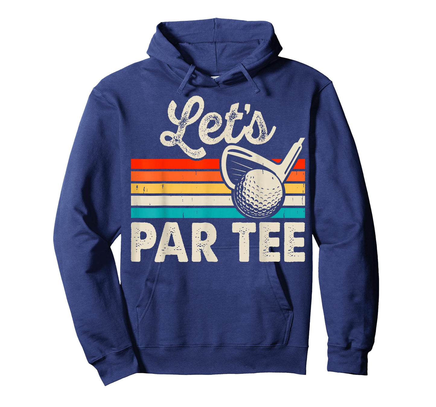 Let's Par Tee Funny Golf Pun Dad Party Golfer Father's Day T-Shirt