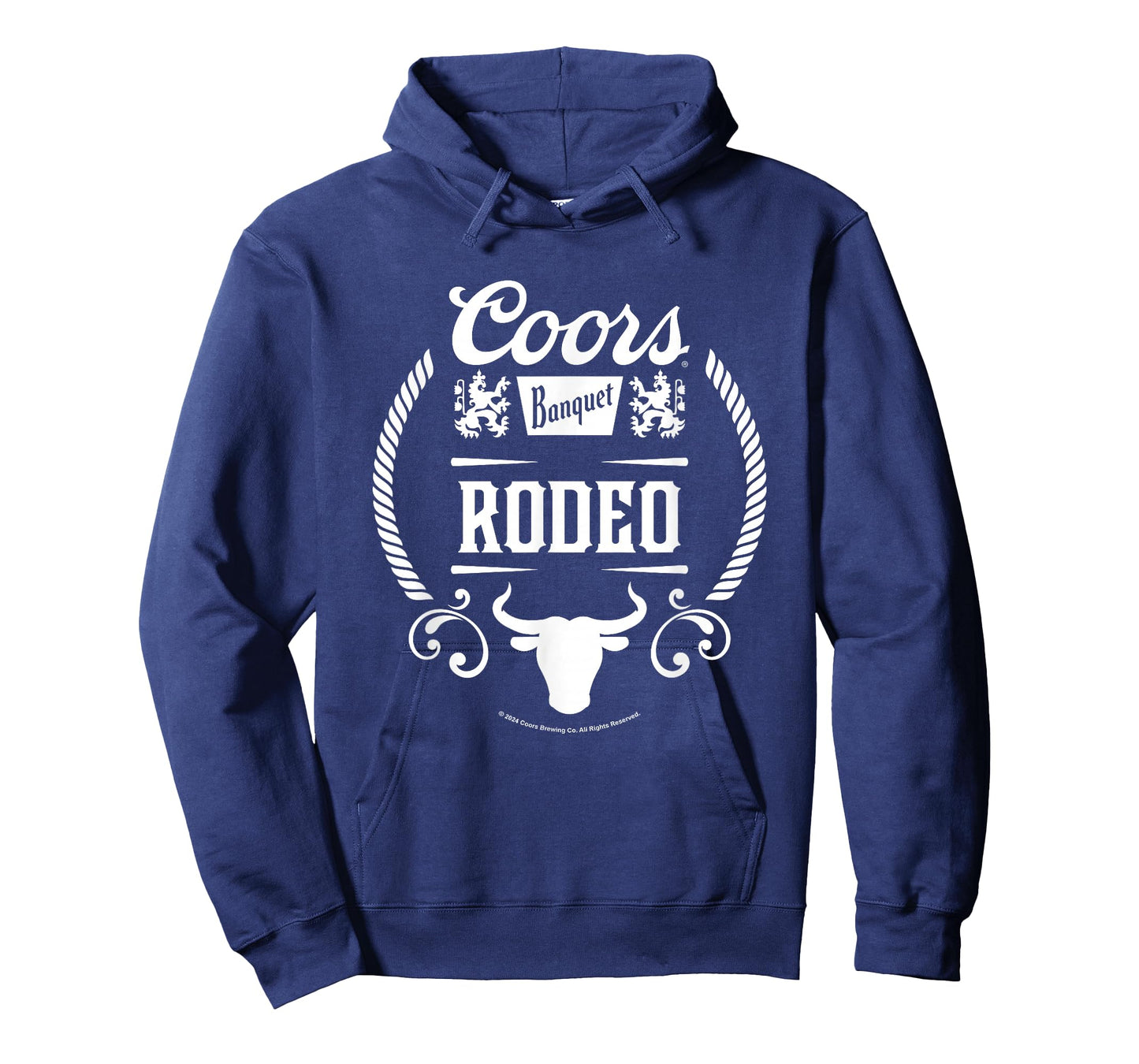 Coors Banquet Rodeo Bull Silhouette Vintage Logo T-Shirt