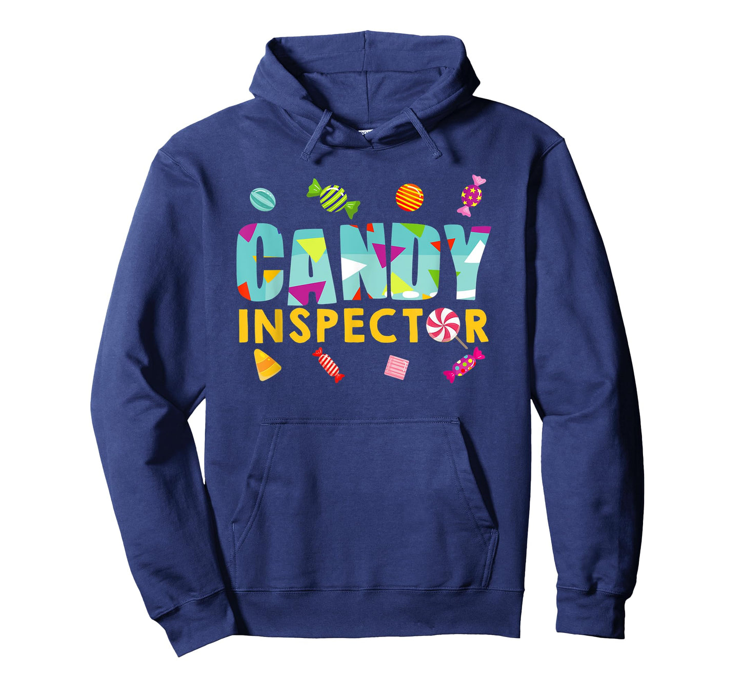 Candy Inspector Funny Halloween Trick Or Treat Gift T-Shirt