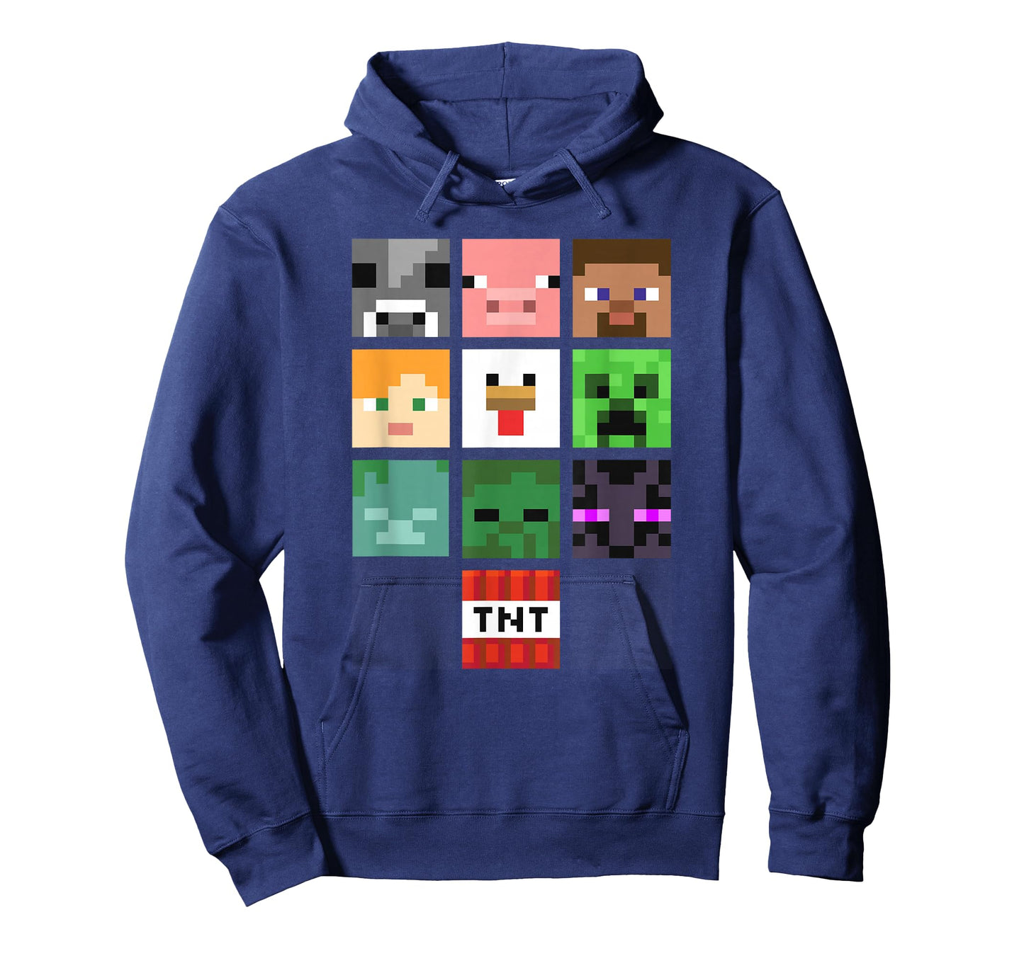 Minecraft Group Shot Faces Collage T-Shirt