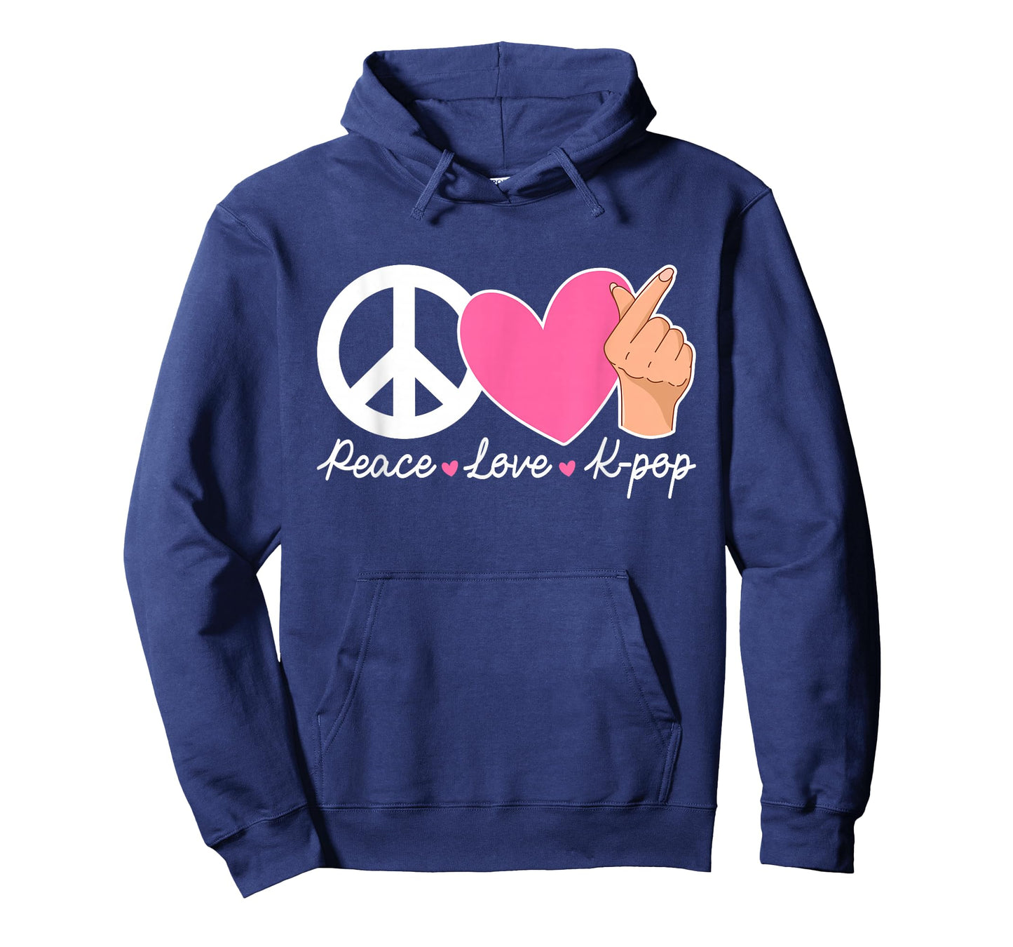 Peace Love K-pop Cute Kpop Music Anime Lover T-Shirt