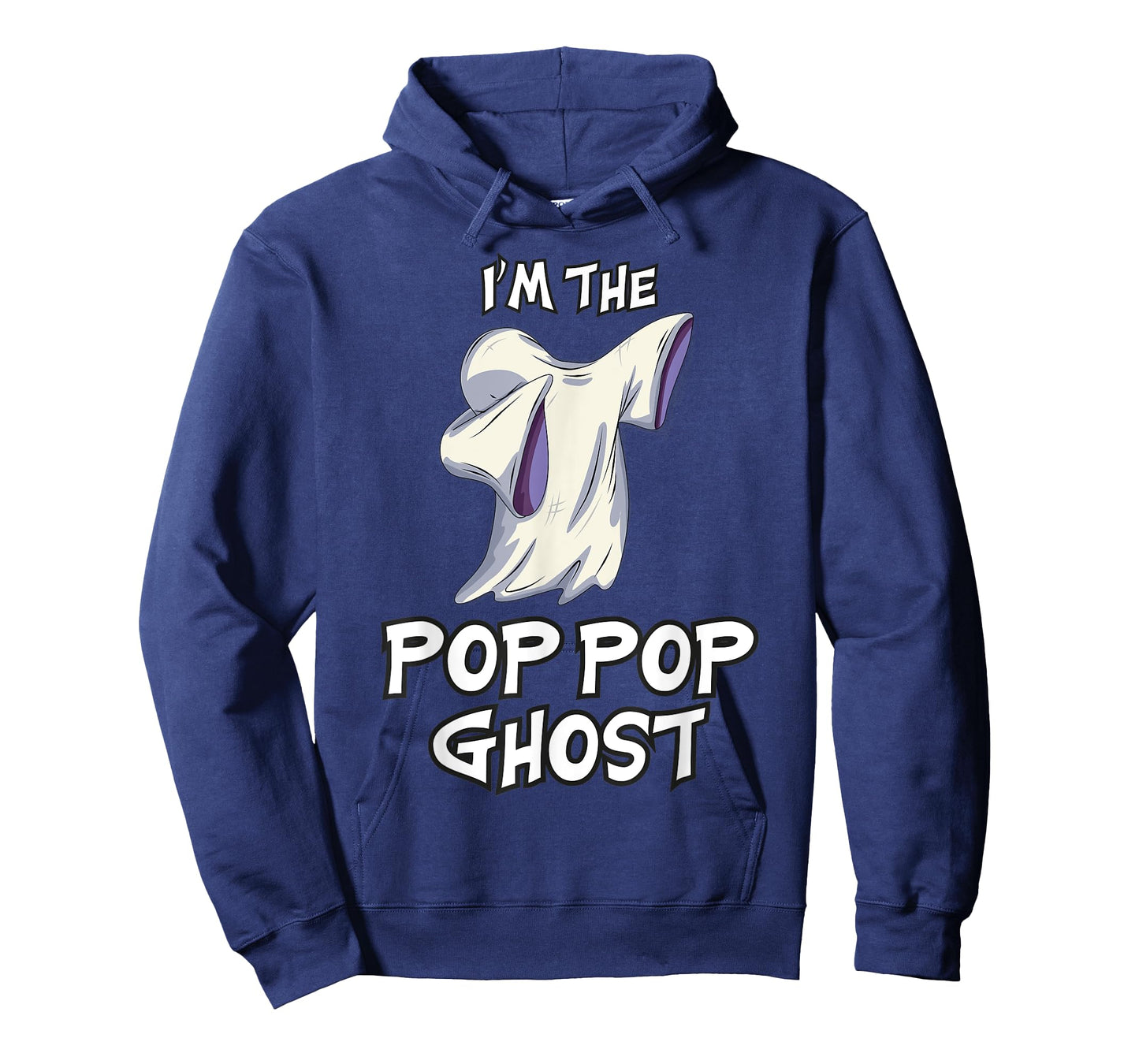 Mens Pop Pop Ghost Halloween Matching Family Costume Halloween T-Shirt