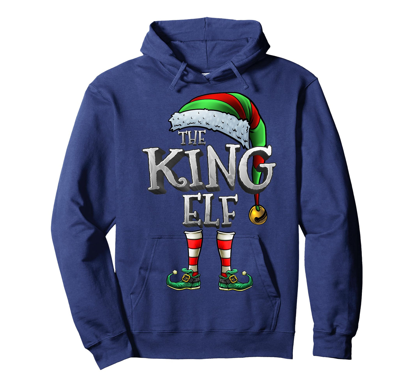 The King Elf Shirt Matching Family King Christmas Elf Men T-Shirt