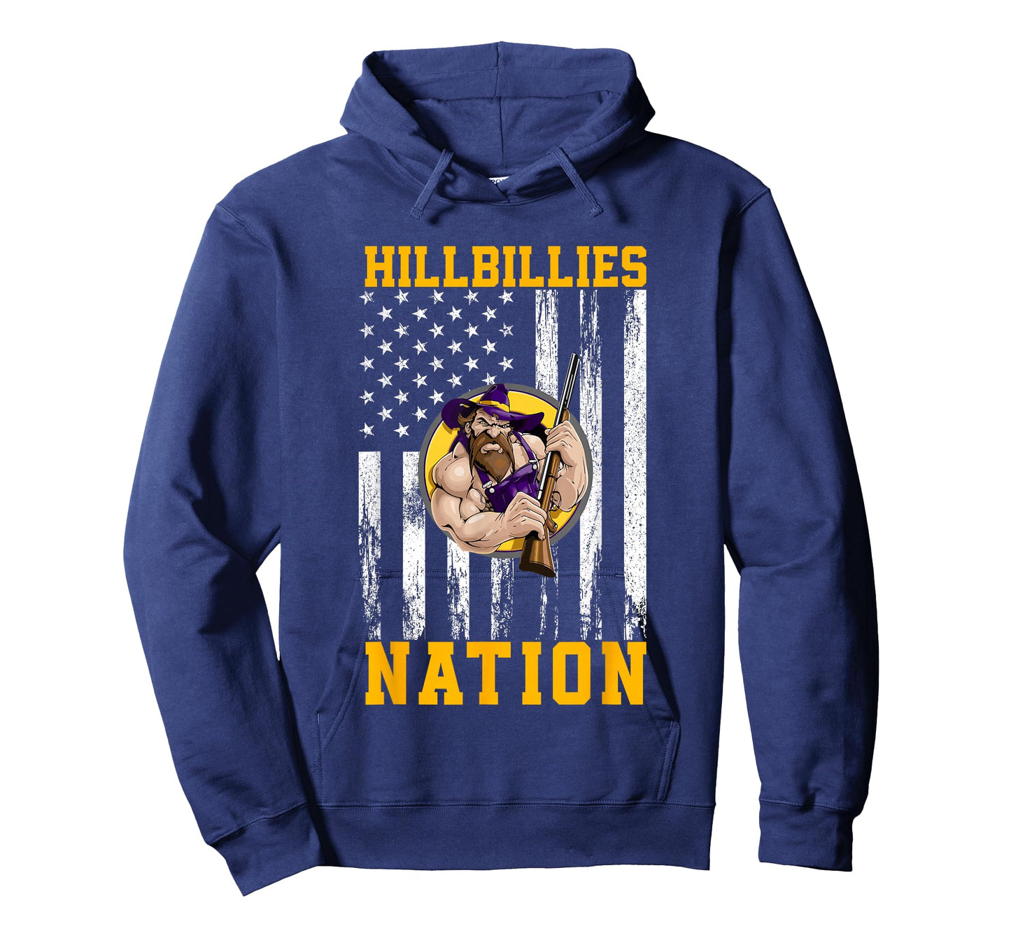 Ozark Hillbillies Logo Nation HS T-Shirt