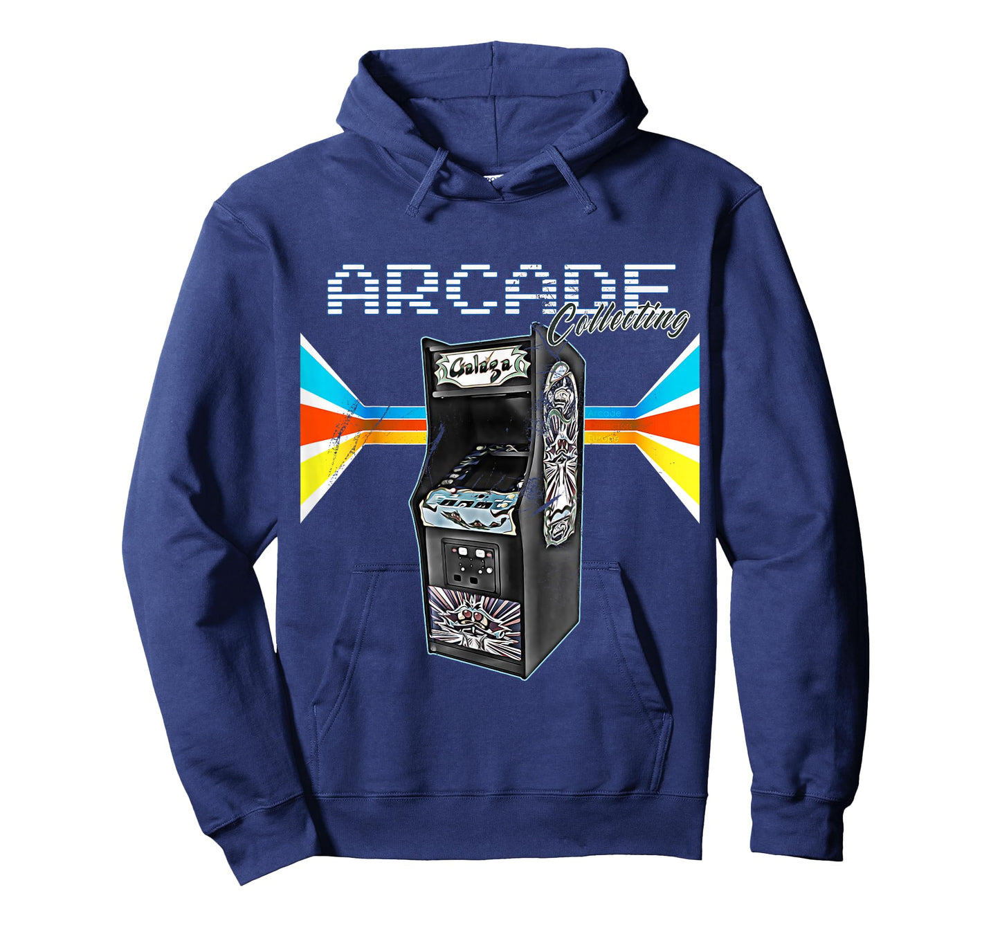 Vintage Arcade Retro Console Video Computer Gamer Unisex-Adults Arcade Cabinet Machine 1970-1990 Video Game Collection T-Shirt Black Medium