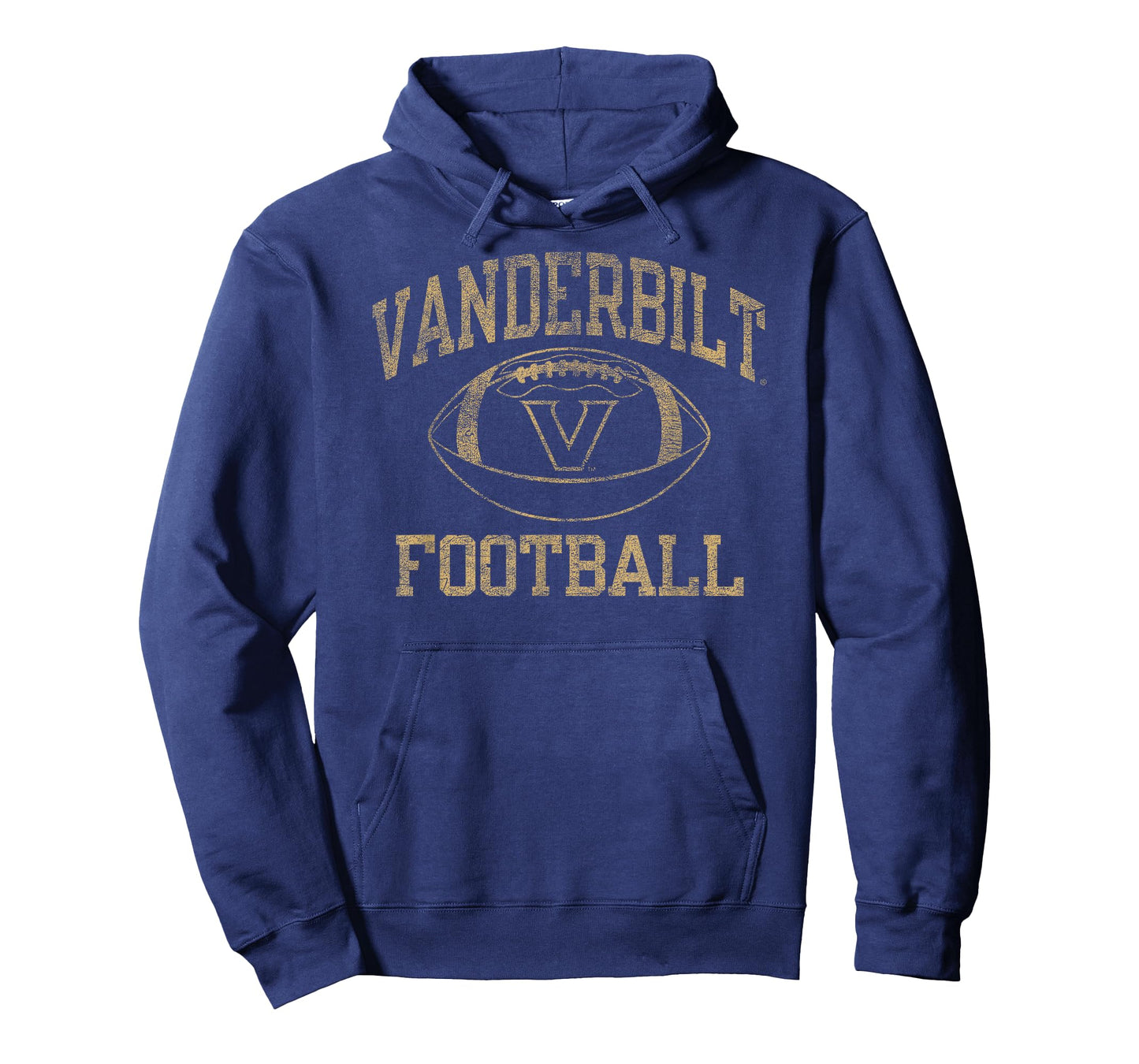 Vanderbilt Commodores Football Intensity Vintage Black T-Shirt