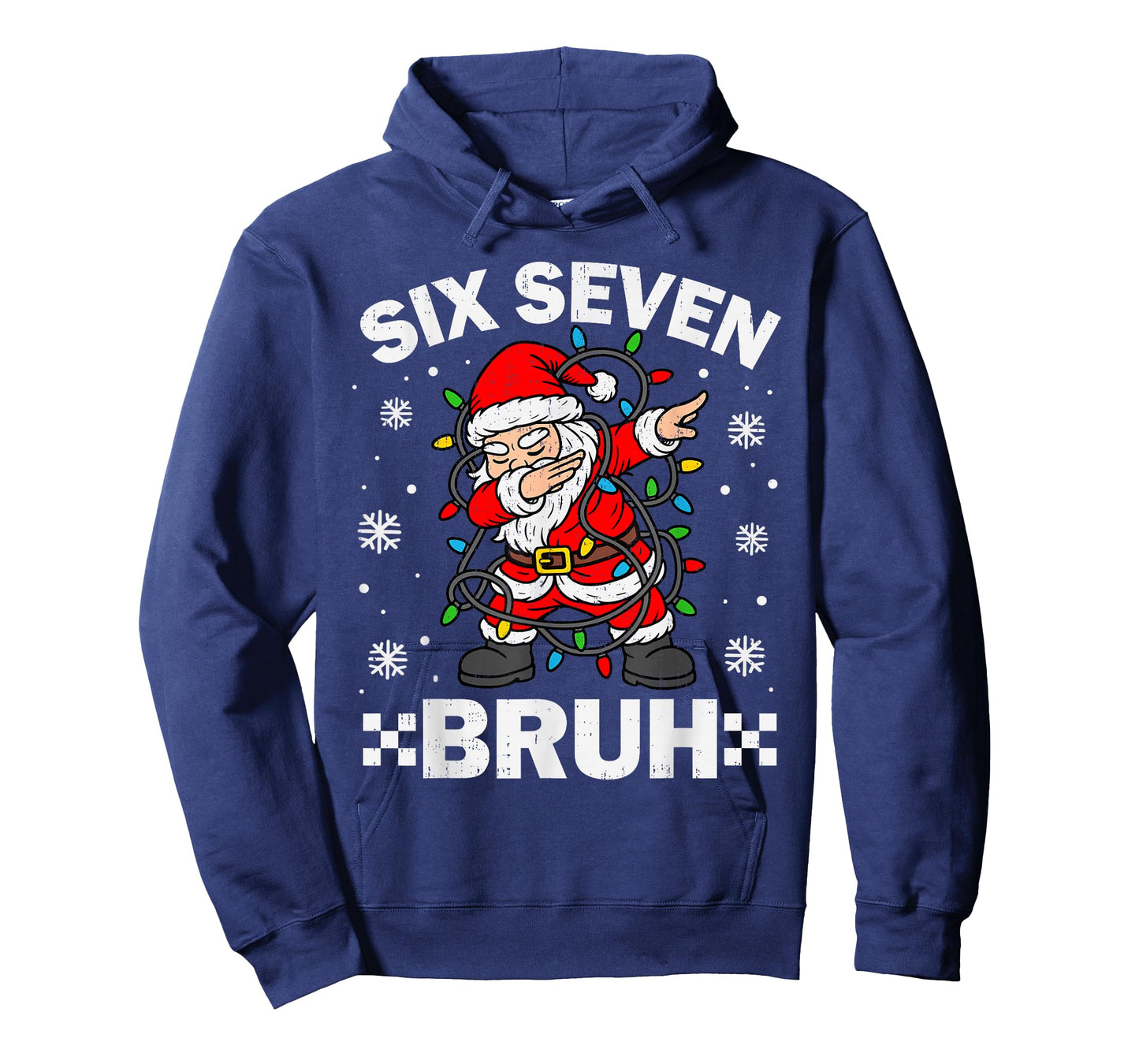 67 Six Seven Bruh Christmas 6 7 Meme Slang Xmas Men Boy Kids T-Shirt