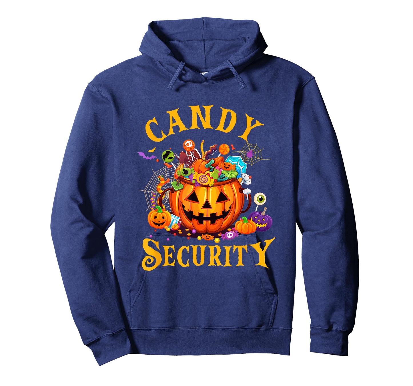 Funny Candy Security Halloween Costume Party T-Shirt