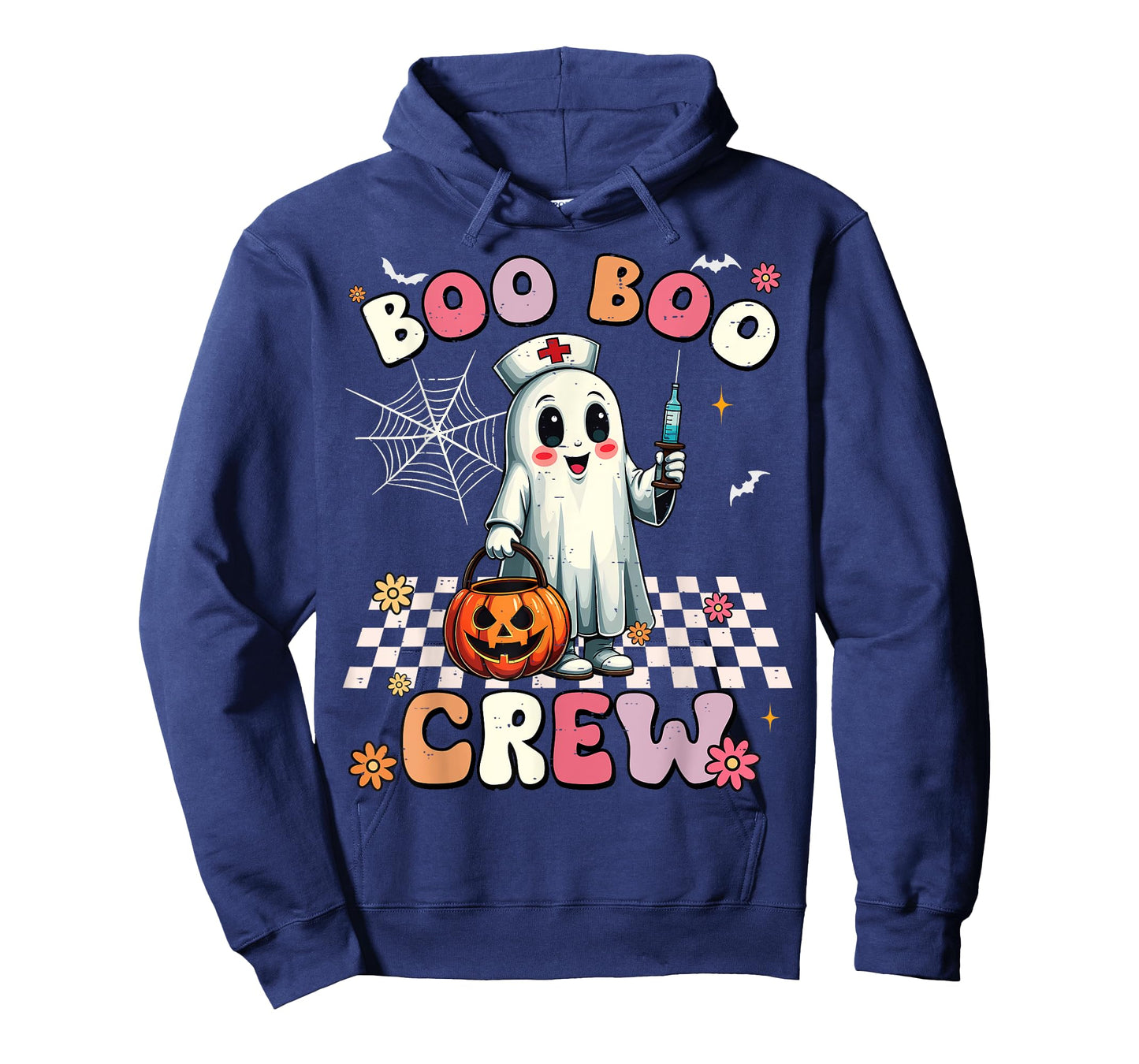 Boo Boo Crew Halloween Ghost Nurse T-Shirt