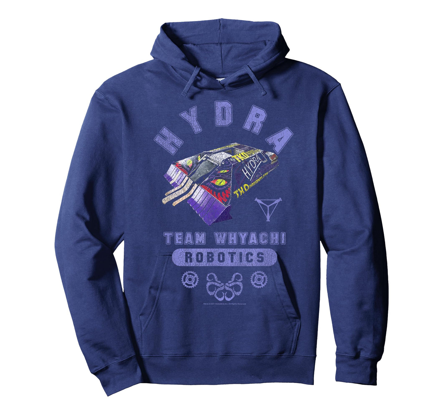 BattleBots Hydra Team Whyachi Robotics Collegiate T-Shirt