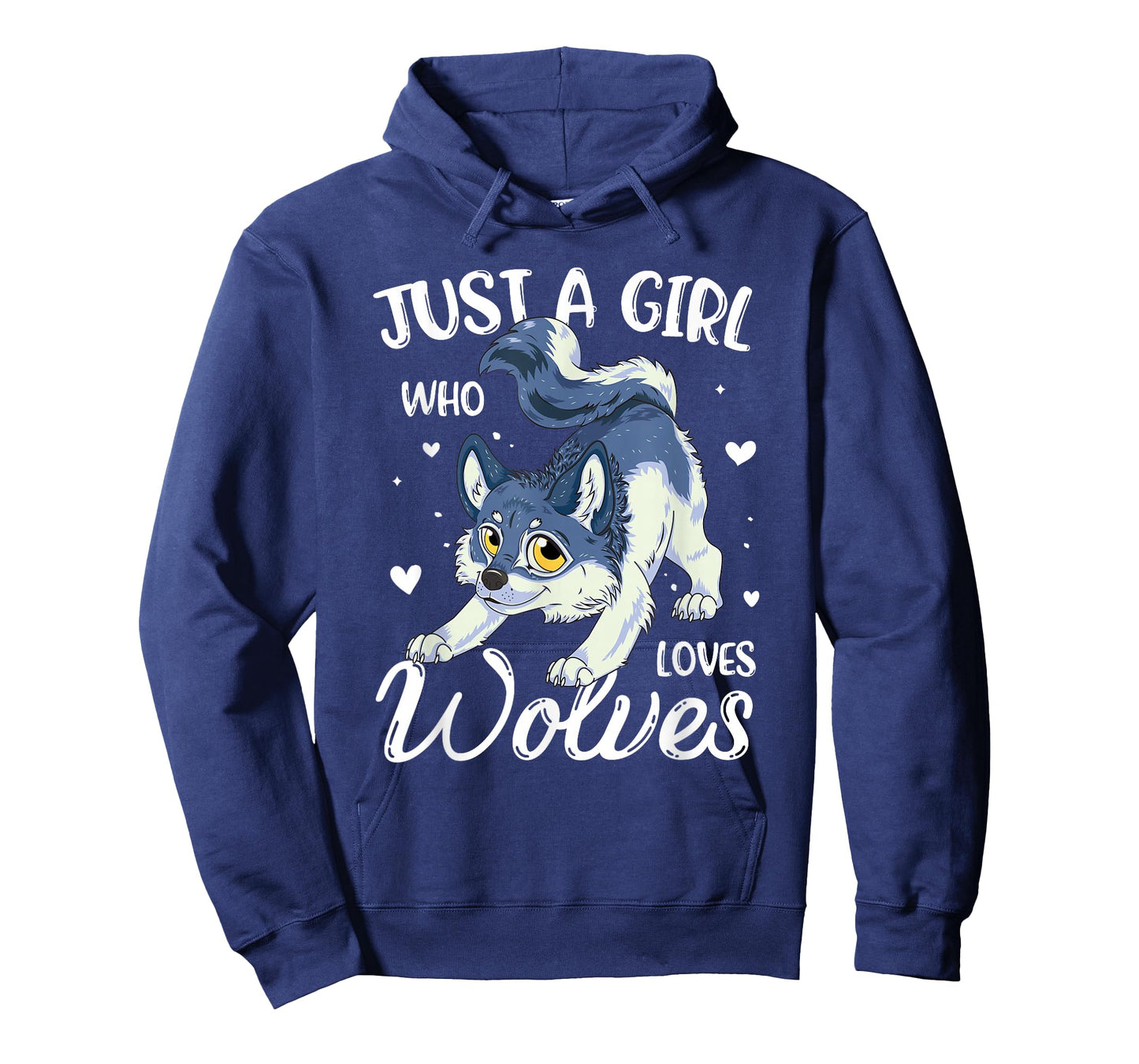 Just A Girl Who Loves Wolves Wolf Lover Women T-Shirt