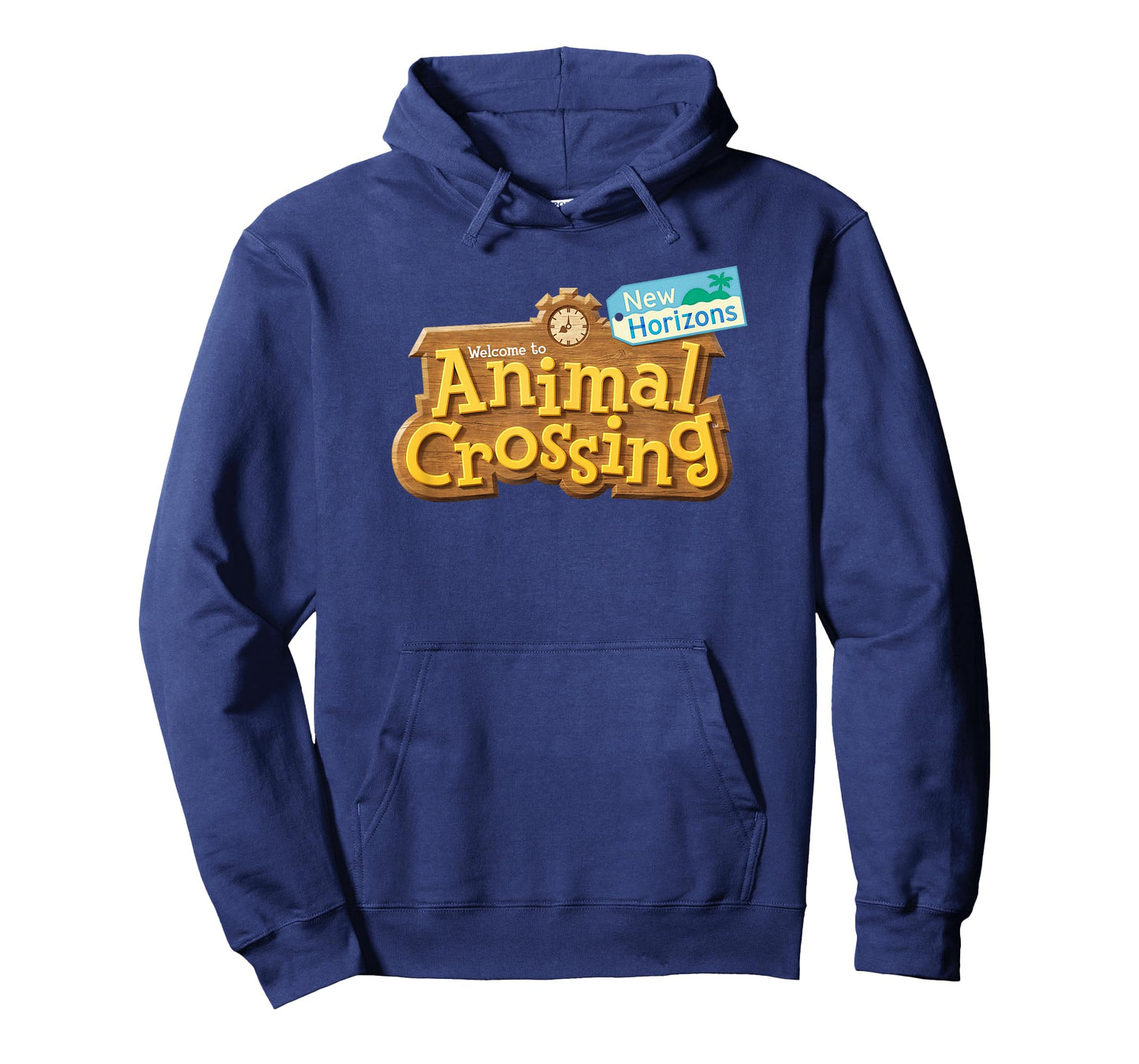 Animal Crossing: New Horizons Welcome Sign Front Logo T-Shirt