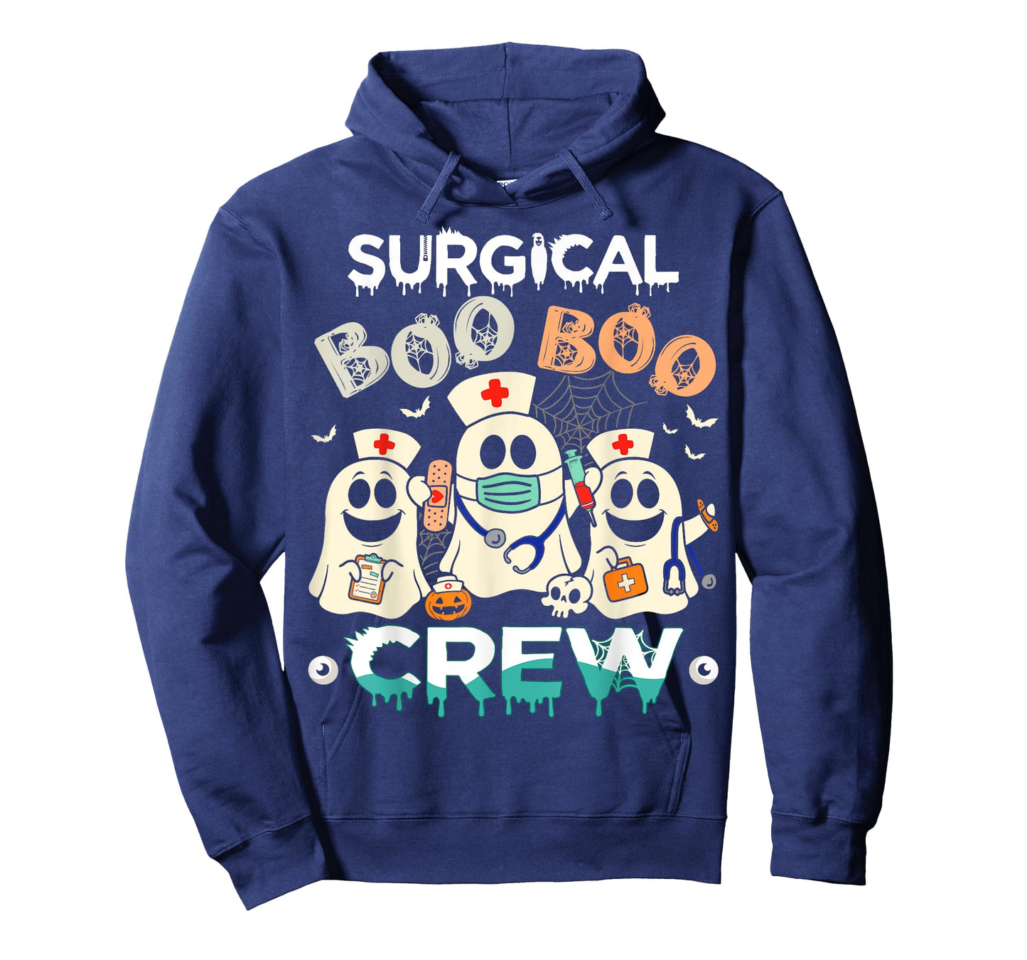 Surgical Boo Crew Ghost Surgery Nurse Halloween Women T-Shirt